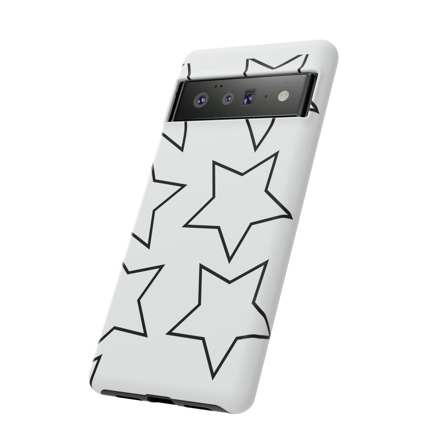 White Big Stars Case