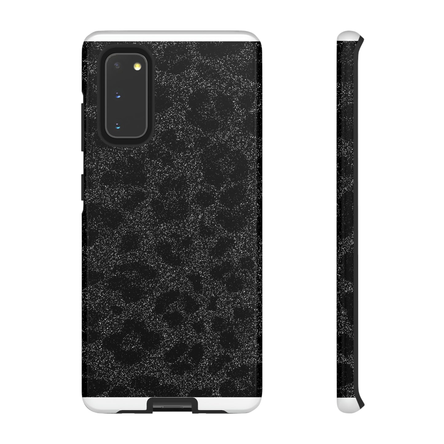 Black Leopard Print Case