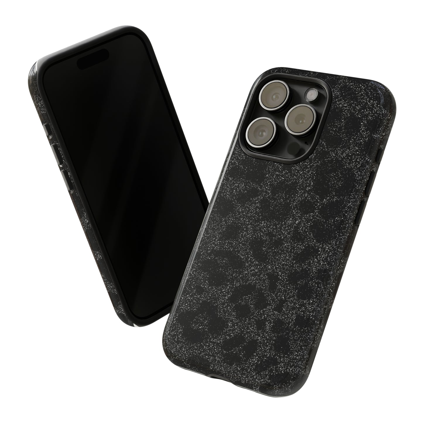 Black Leopard Print Case