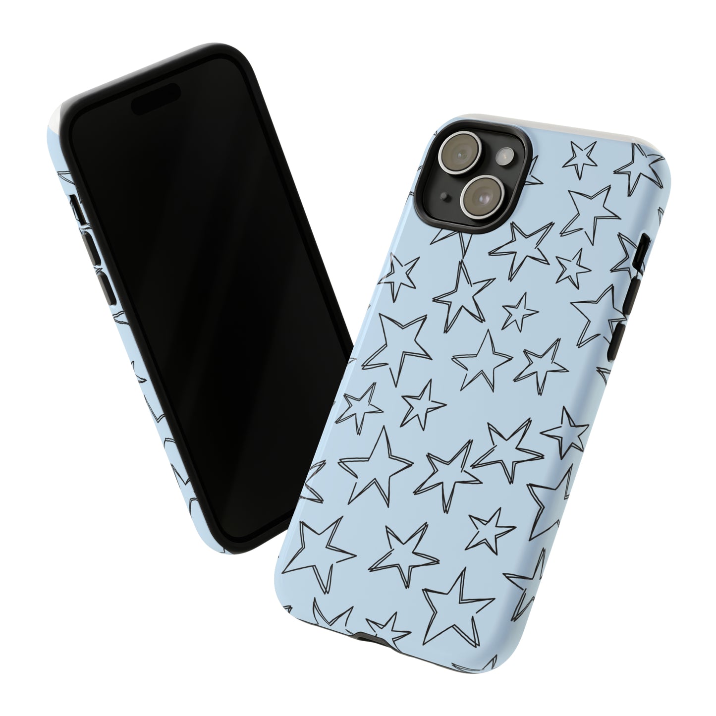 Light Blue Star Case