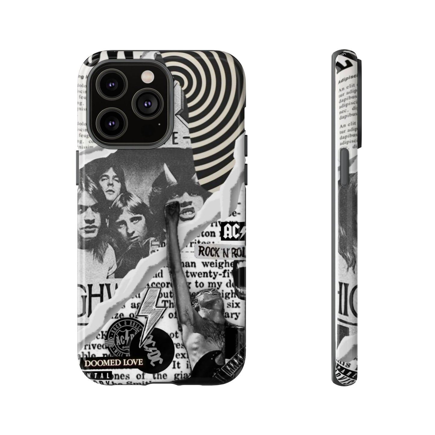 Rock Band Phone Case | Tough Cases, AC/DC Design, Music Lover Gift, Unique Phone Accessory, Birthday Present
