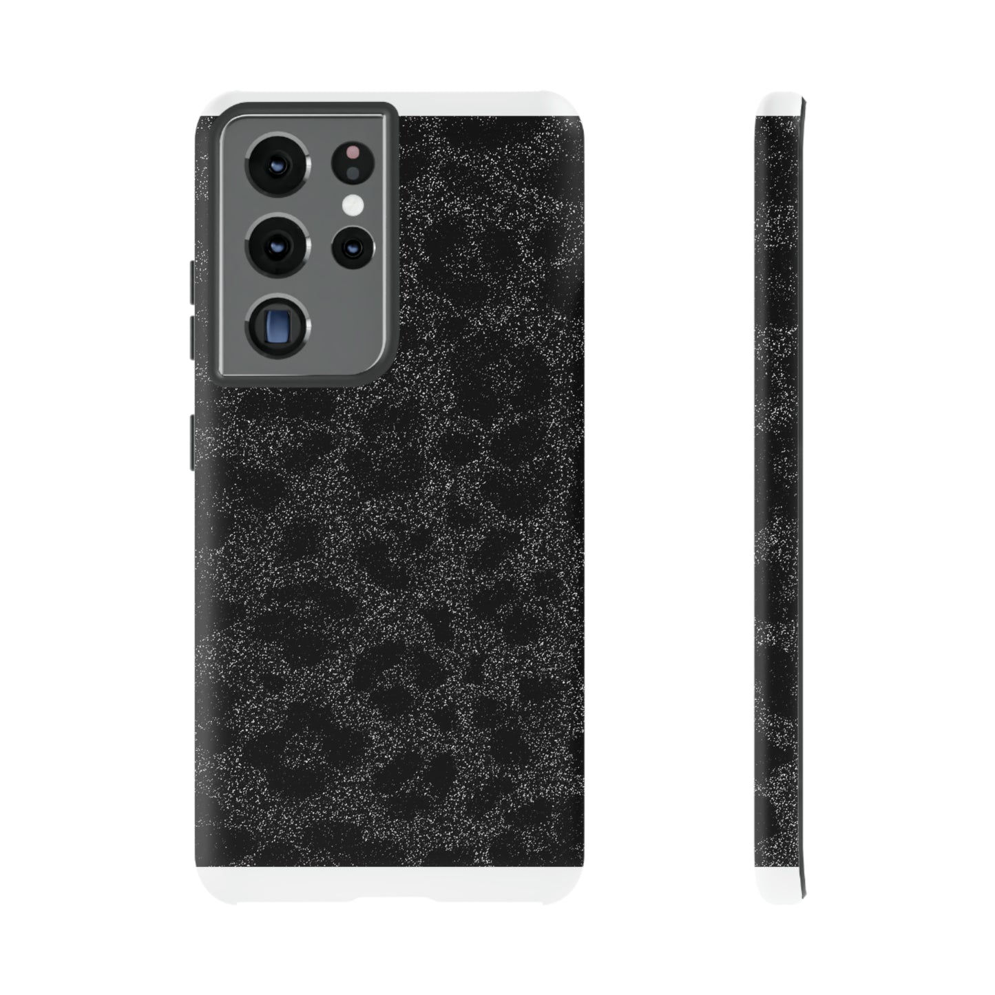 Black Leopard Print Case