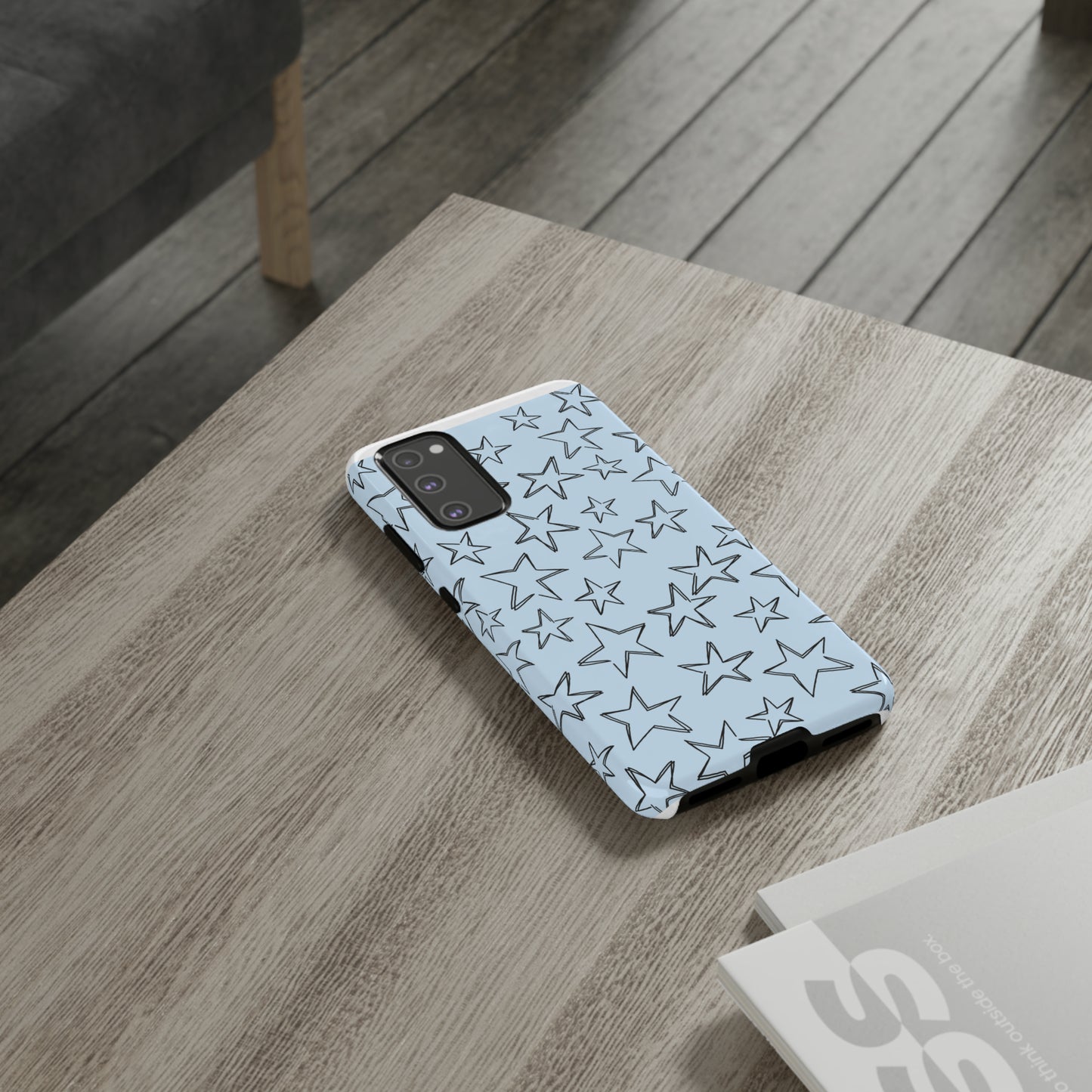 Light Blue Star Case