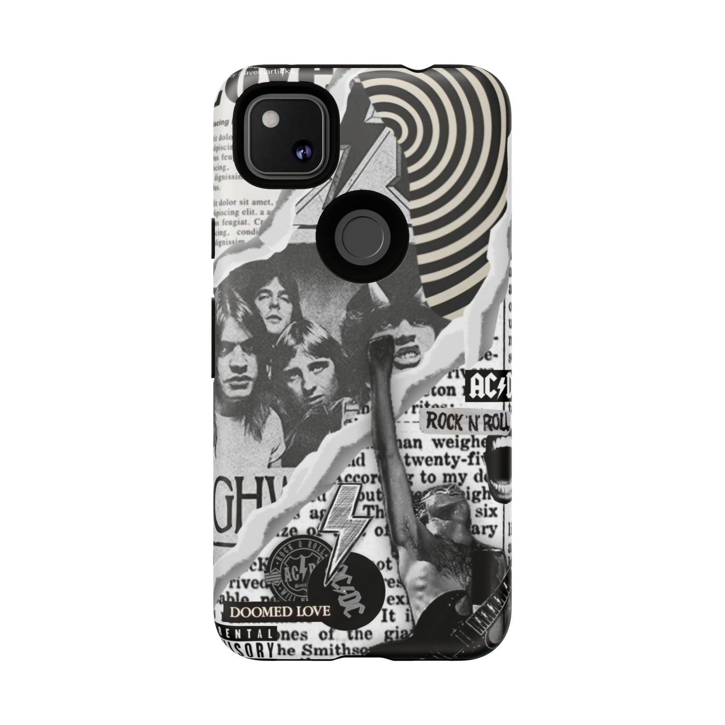 Rock Band Phone Case | Tough Cases, AC/DC Design, Music Lover Gift, Unique Phone Accessory, Birthday Present