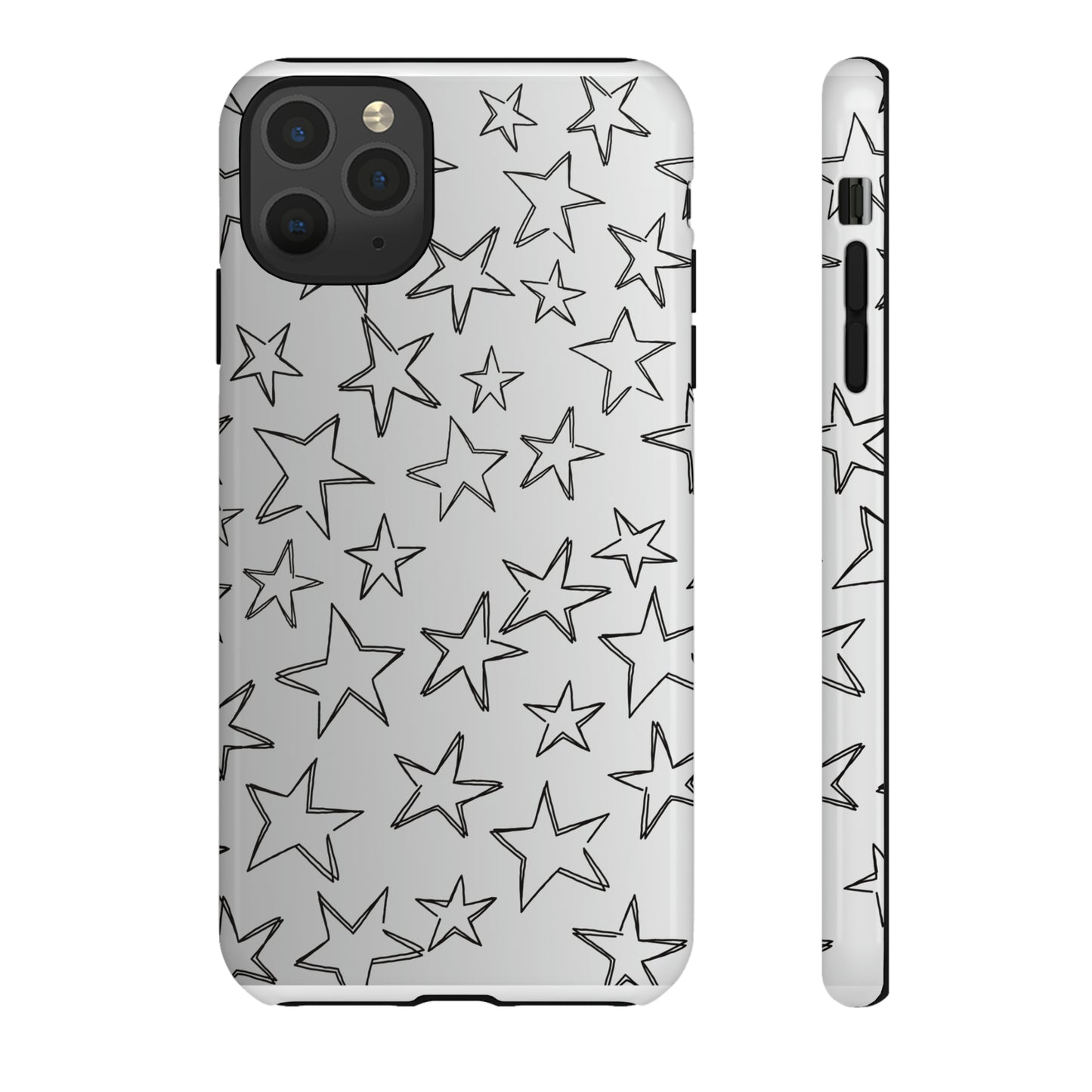 Black to White Fade Star Case