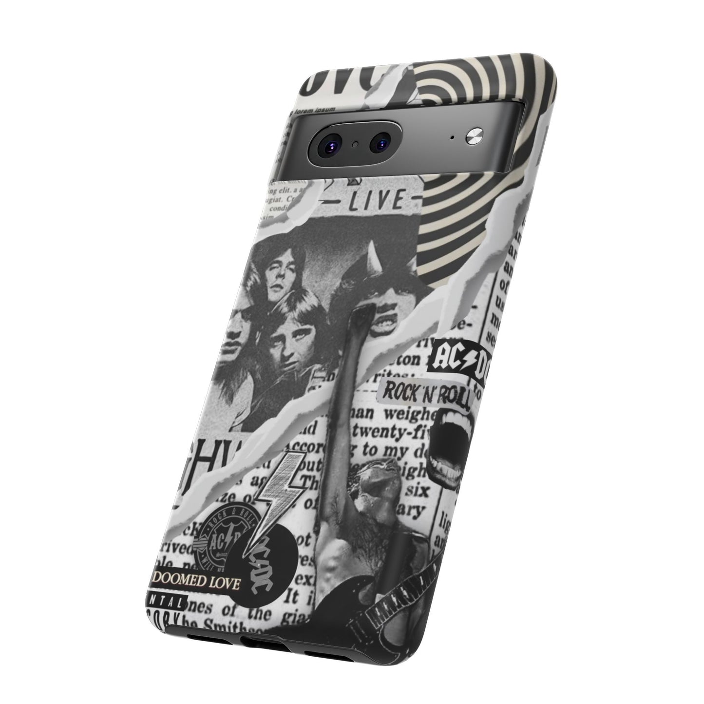 Rock Band Phone Case | Tough Cases, AC/DC Design, Music Lover Gift, Unique Phone Accessory, Birthday Present
