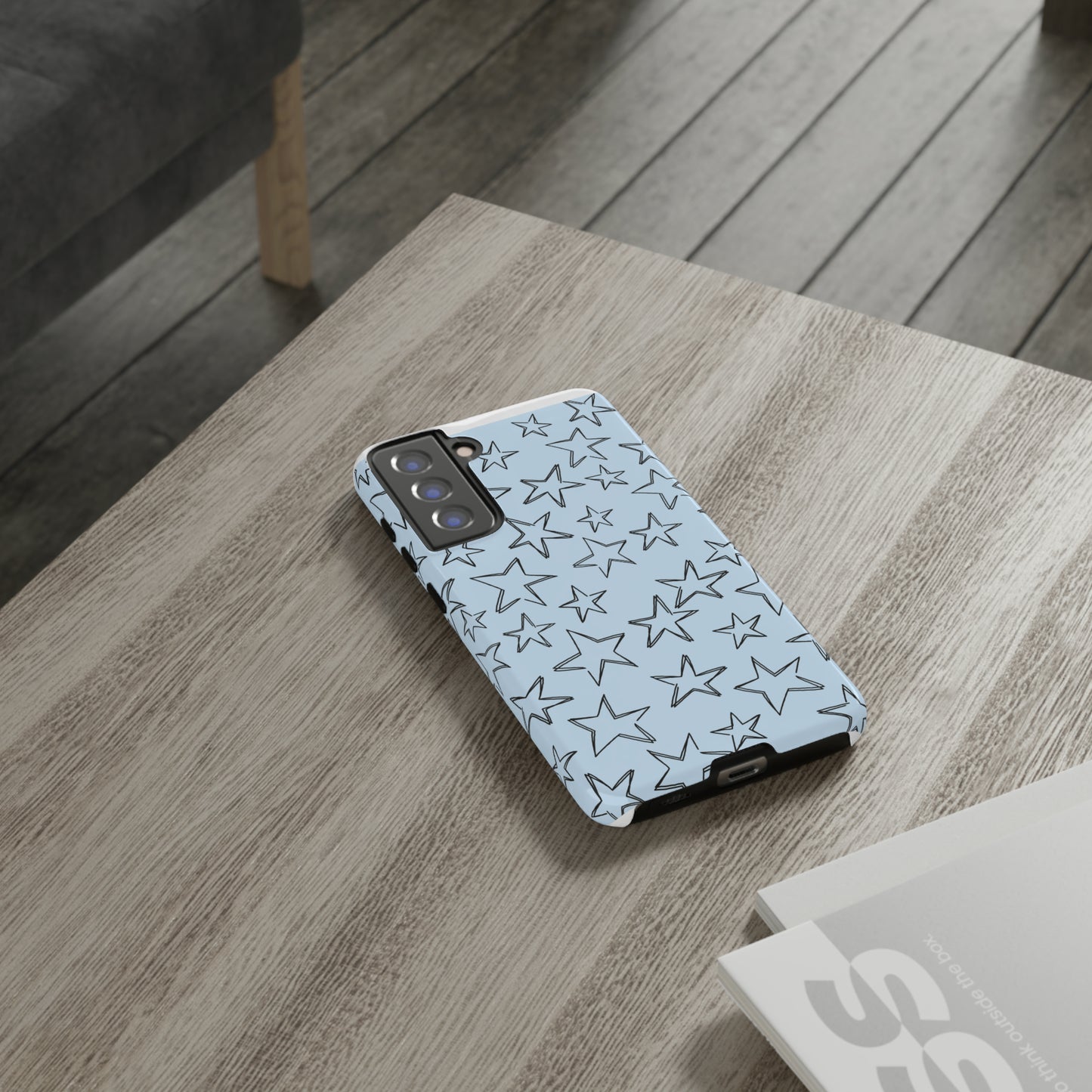 Light Blue Star Case