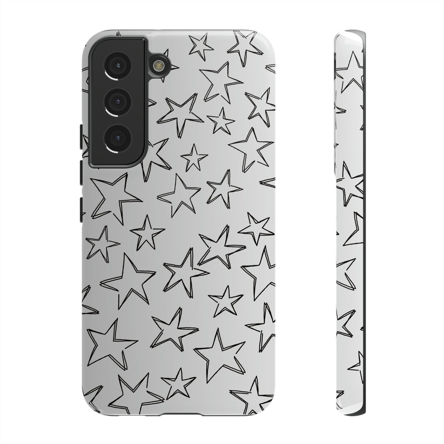 Black to White Fade Star Case