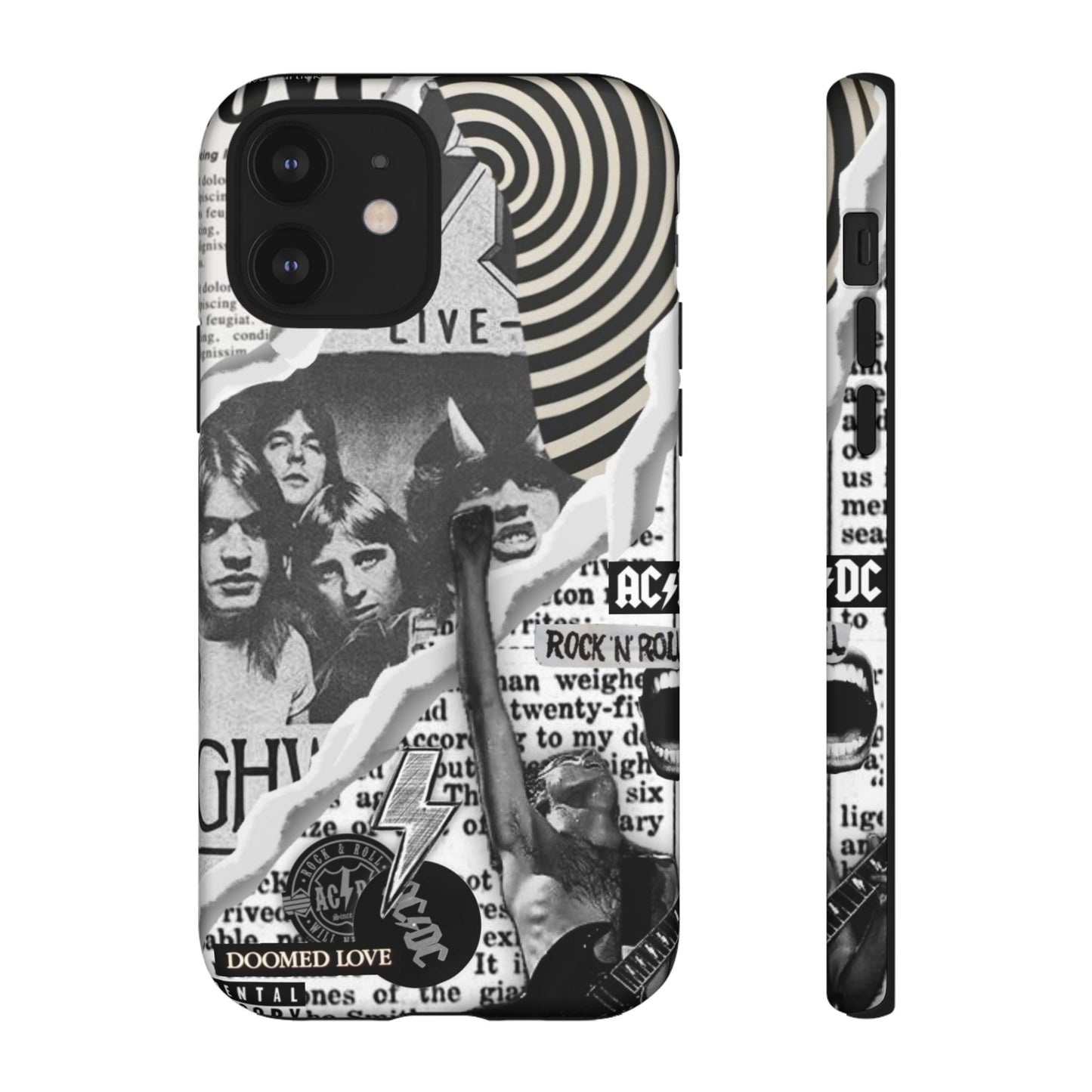 Rock Band Phone Case | Tough Cases, AC/DC Design, Music Lover Gift, Unique Phone Accessory, Birthday Present