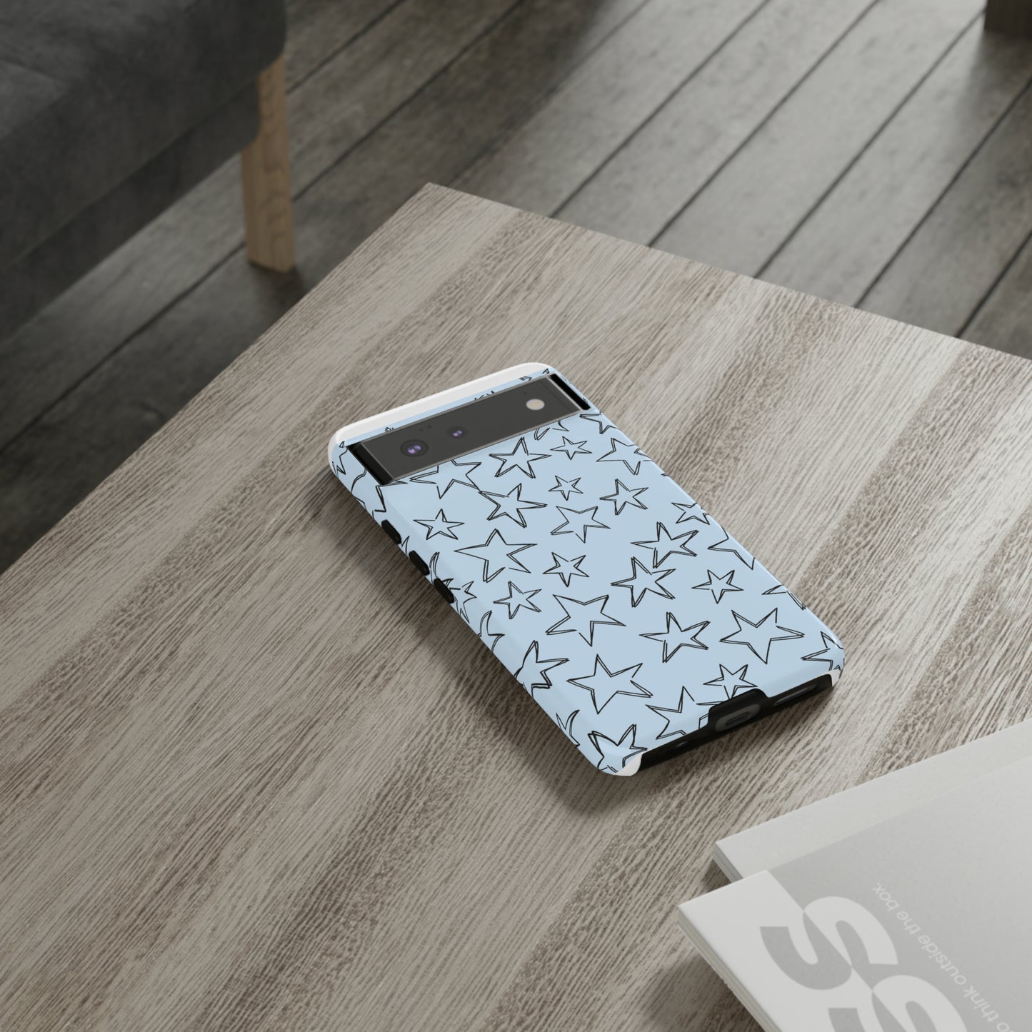Light Blue Star Case
