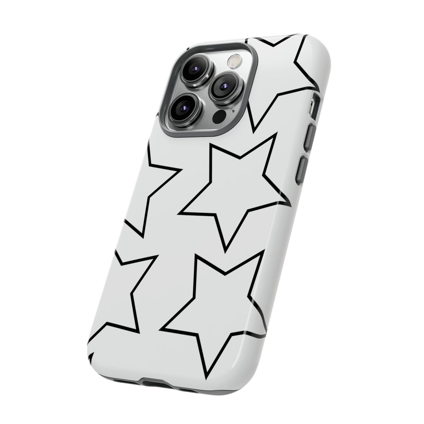 White Big Stars Case