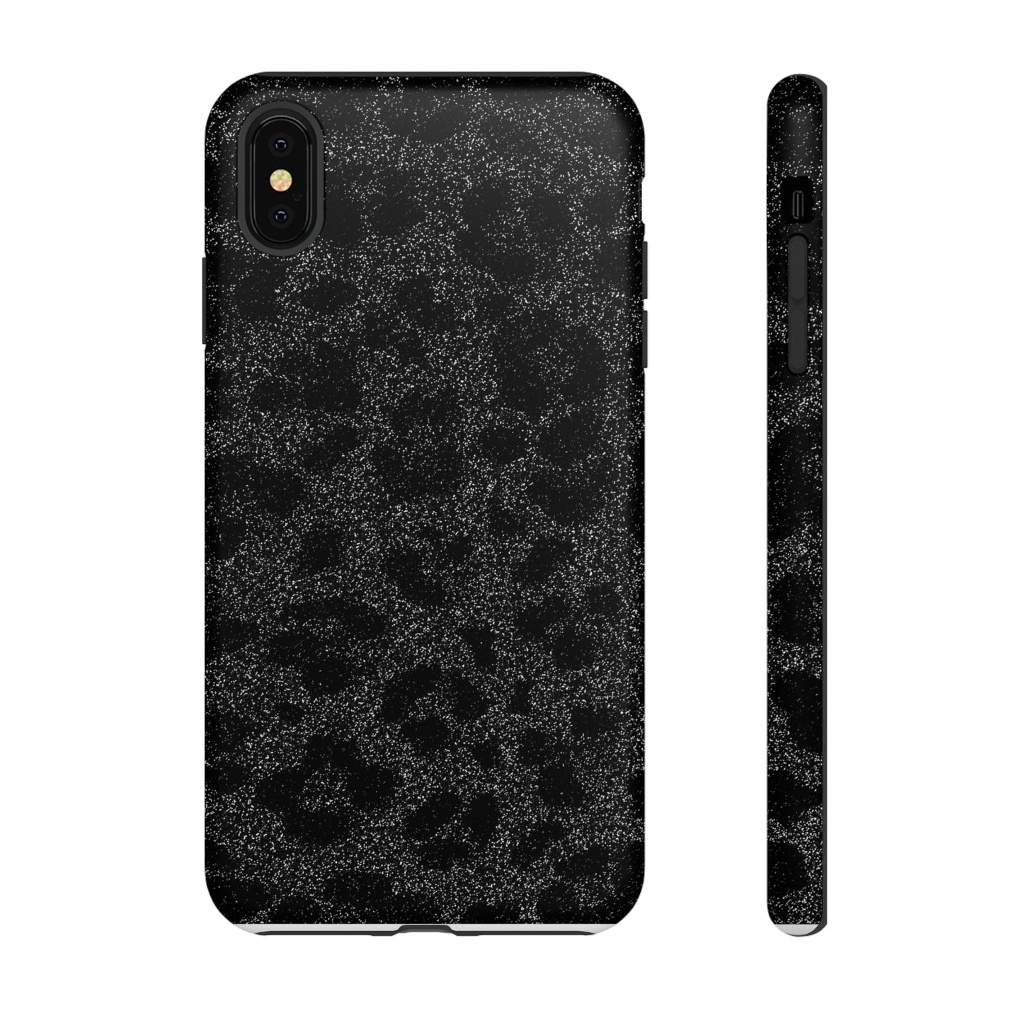 Black Leopard Print Case