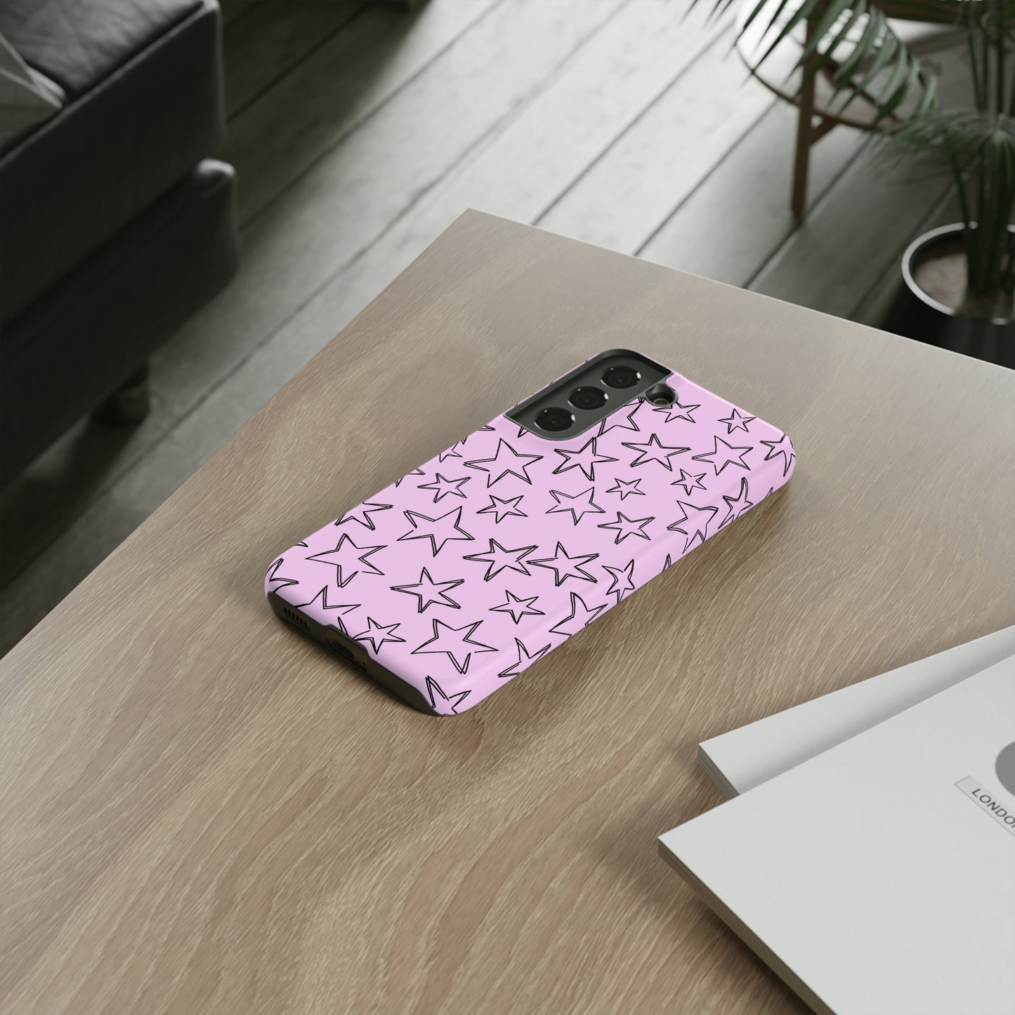 Pink/Purple Star Case