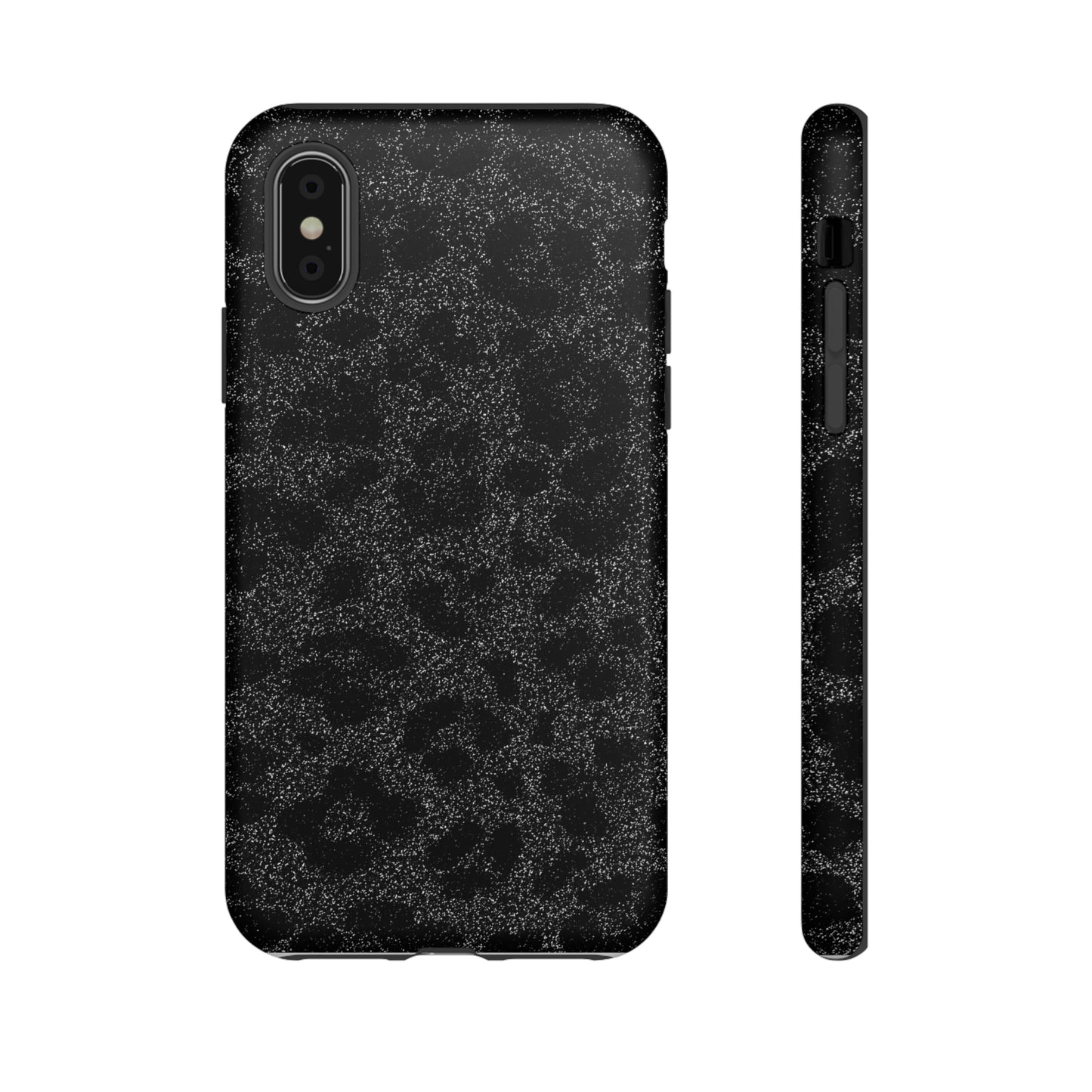 Black Leopard Print Case