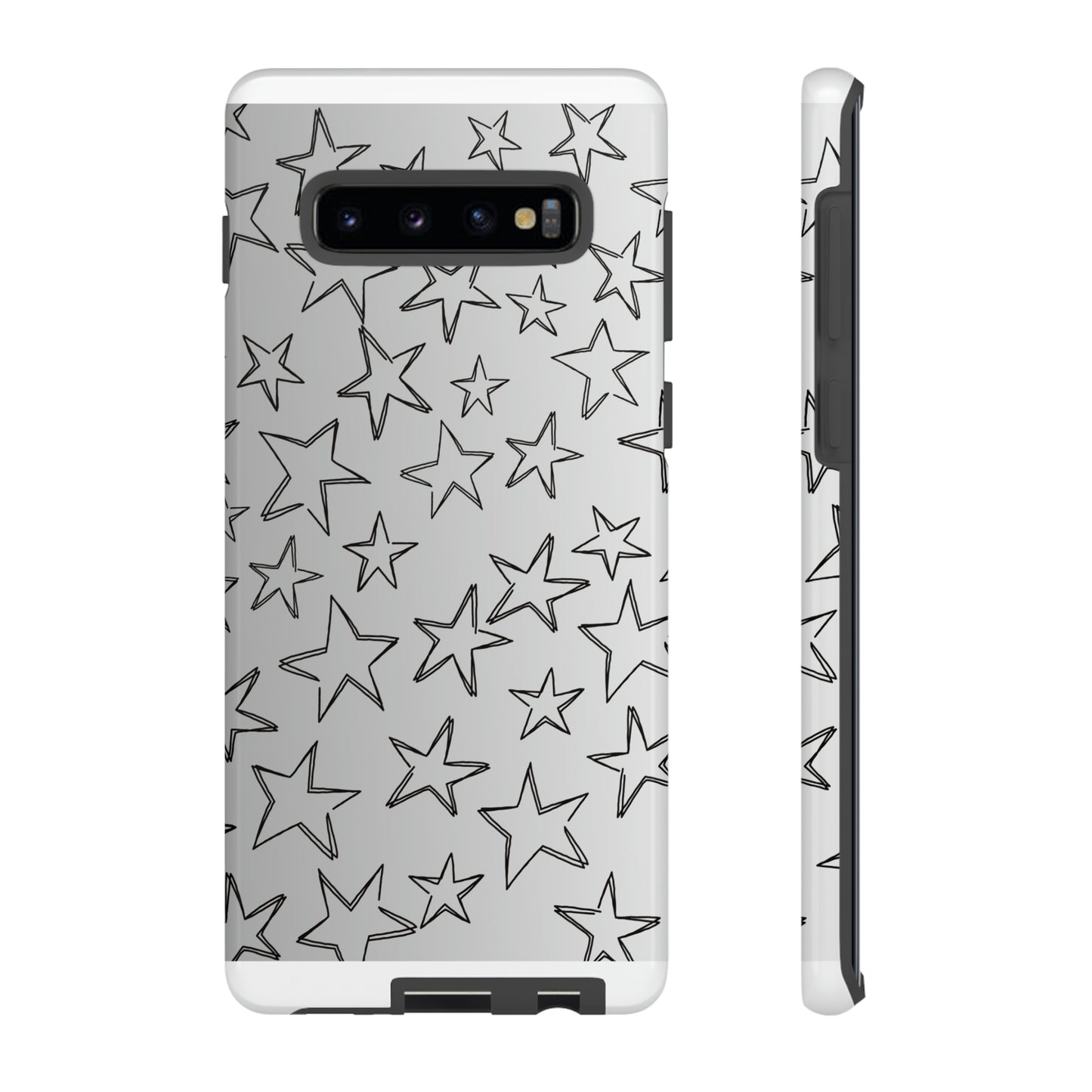 Black to White Fade Star Case