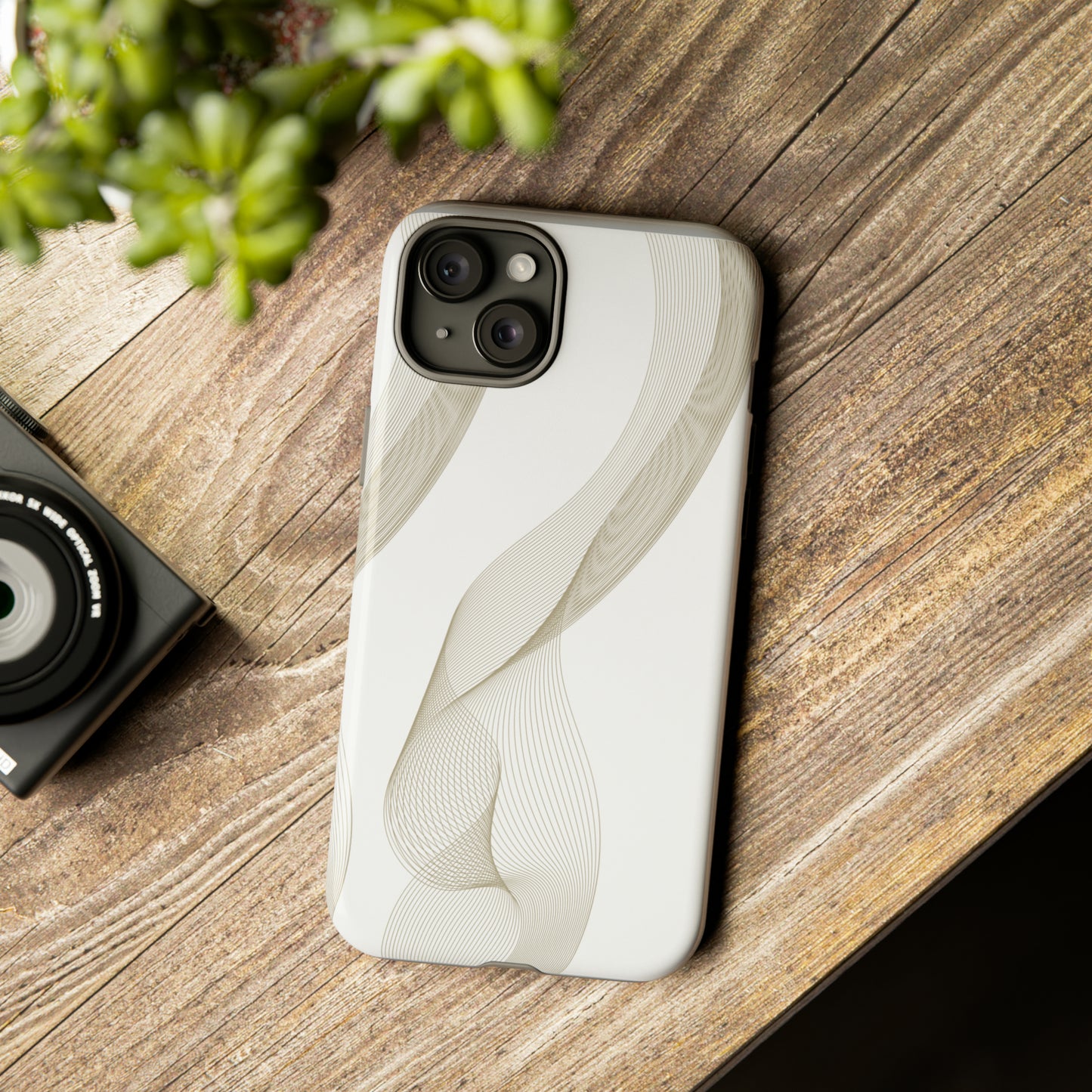 White Pattern Case