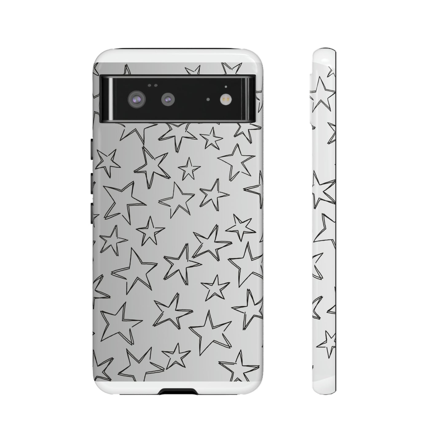 Black to White Fade Star Case