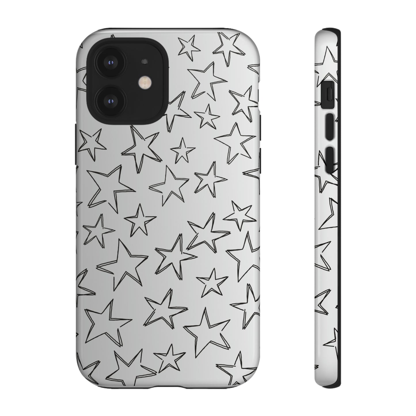 Black to White Fade Star Case