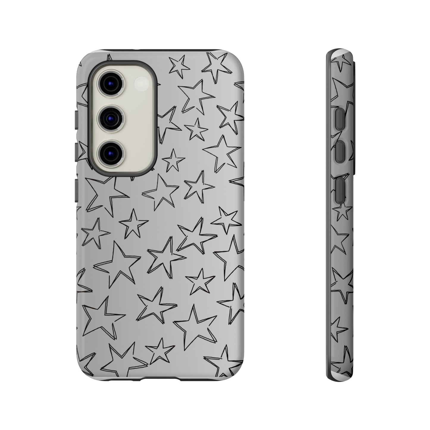 Black to White Fade Star Case