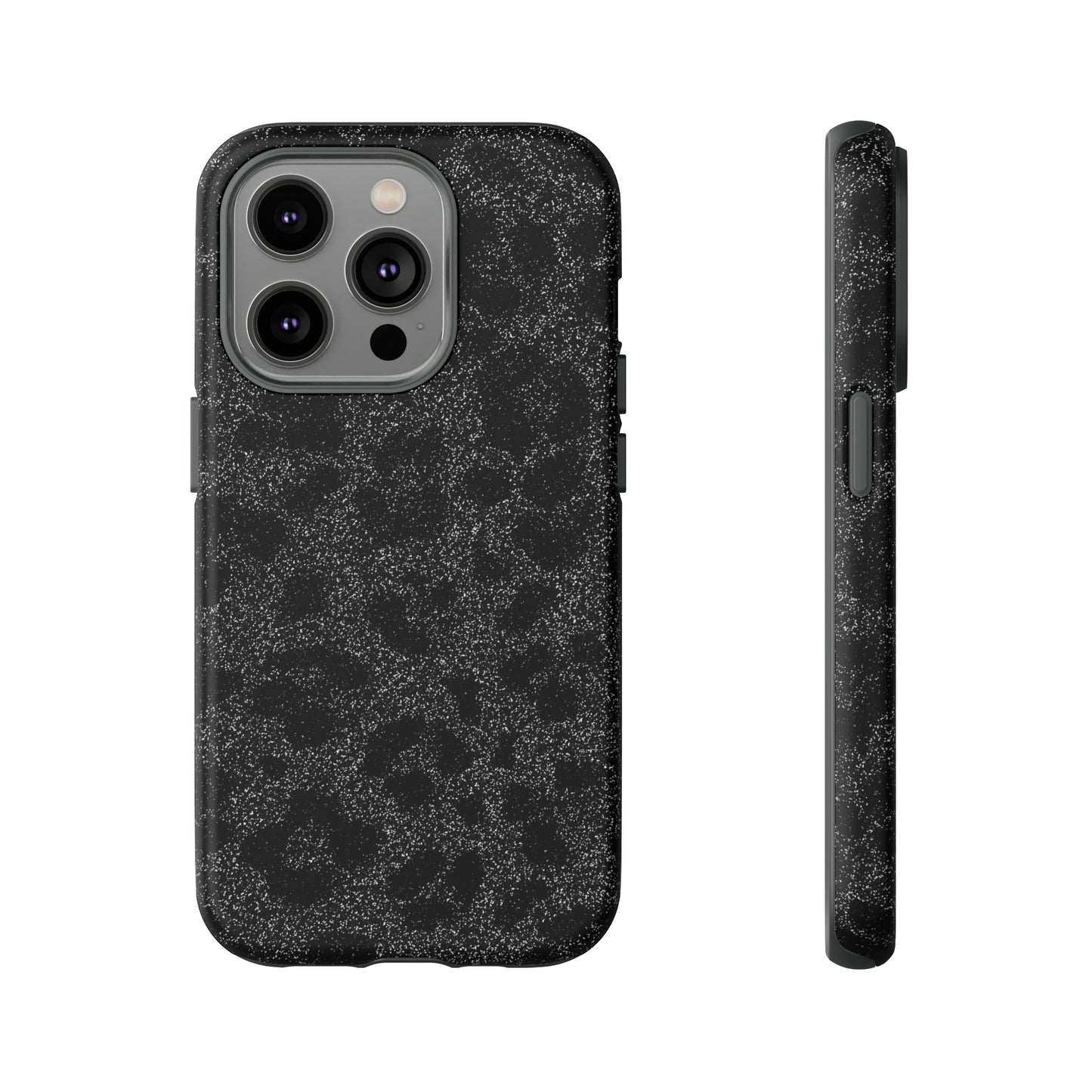 Black Leopard Print Case