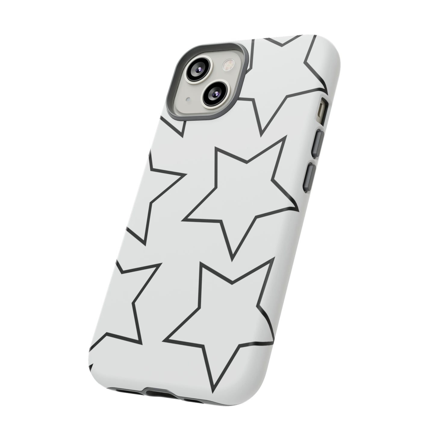 White Big Stars Case