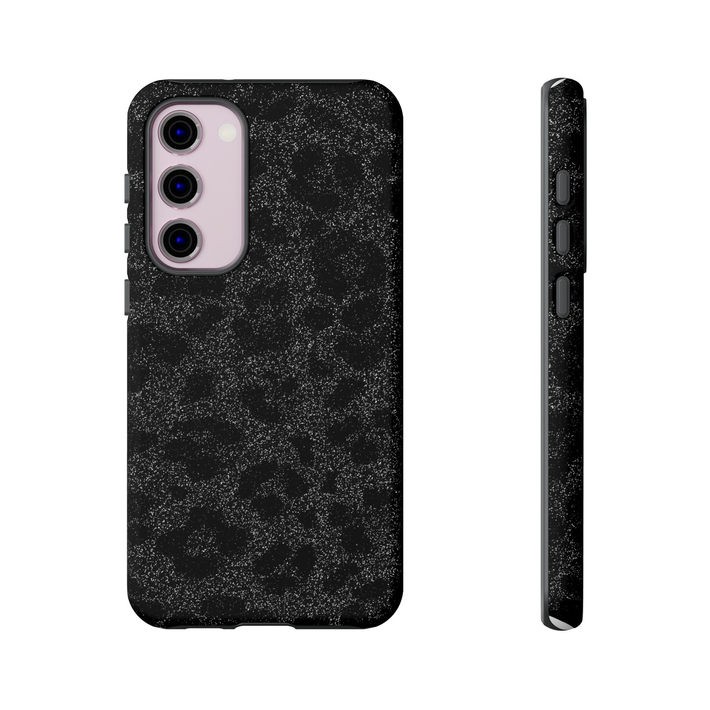 Black Leopard Print Case