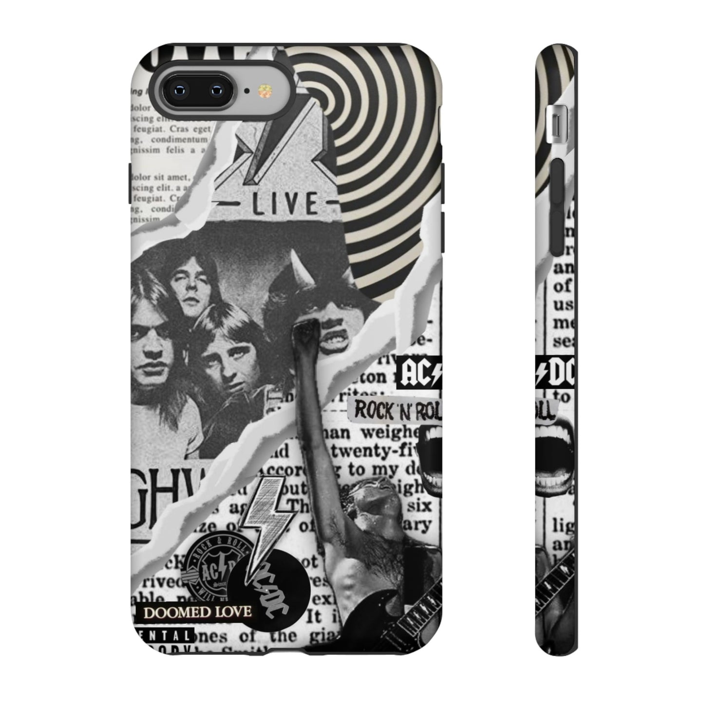 Rock Band Phone Case | Tough Cases, AC/DC Design, Music Lover Gift, Unique Phone Accessory, Birthday Present
