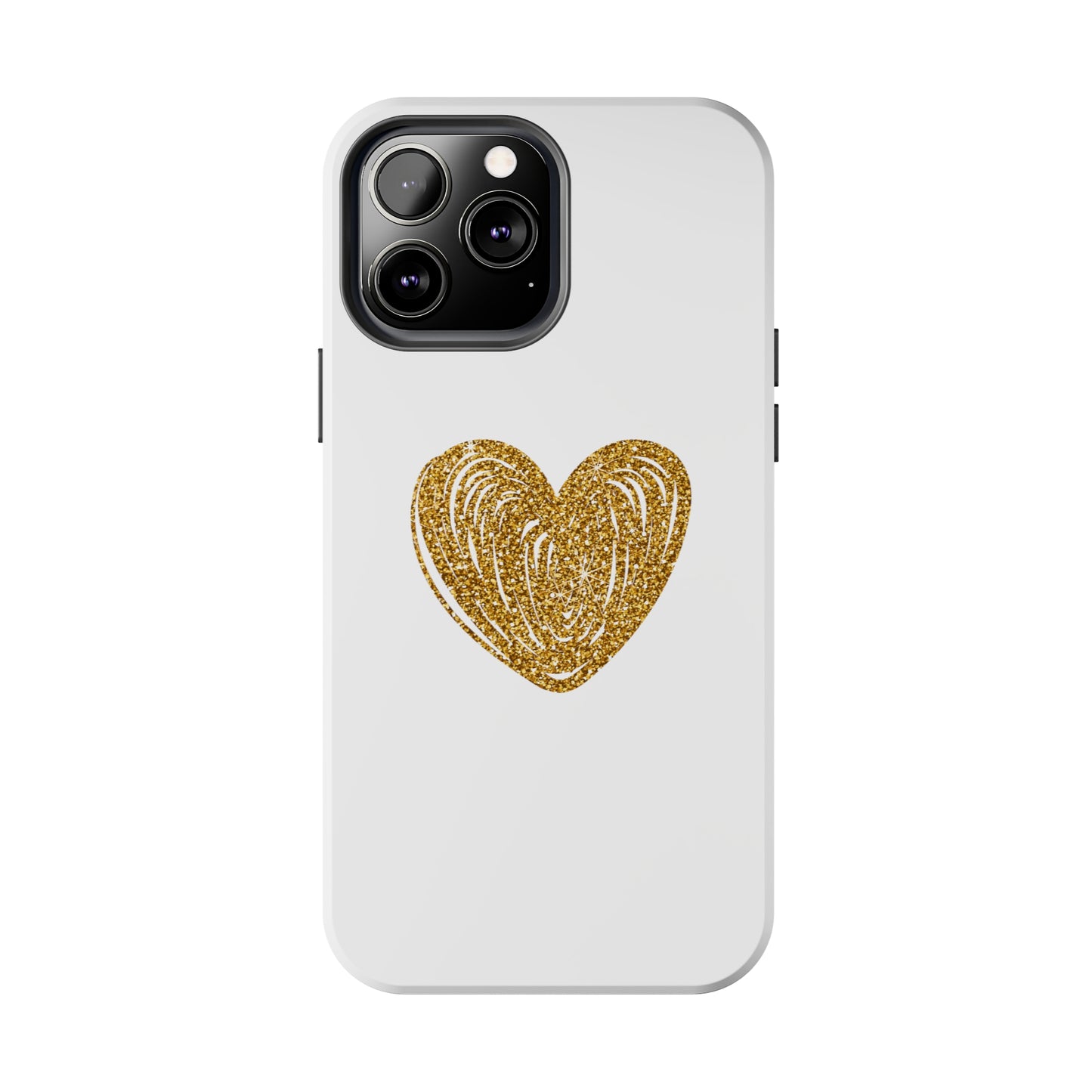 Golden Heart Phone Case