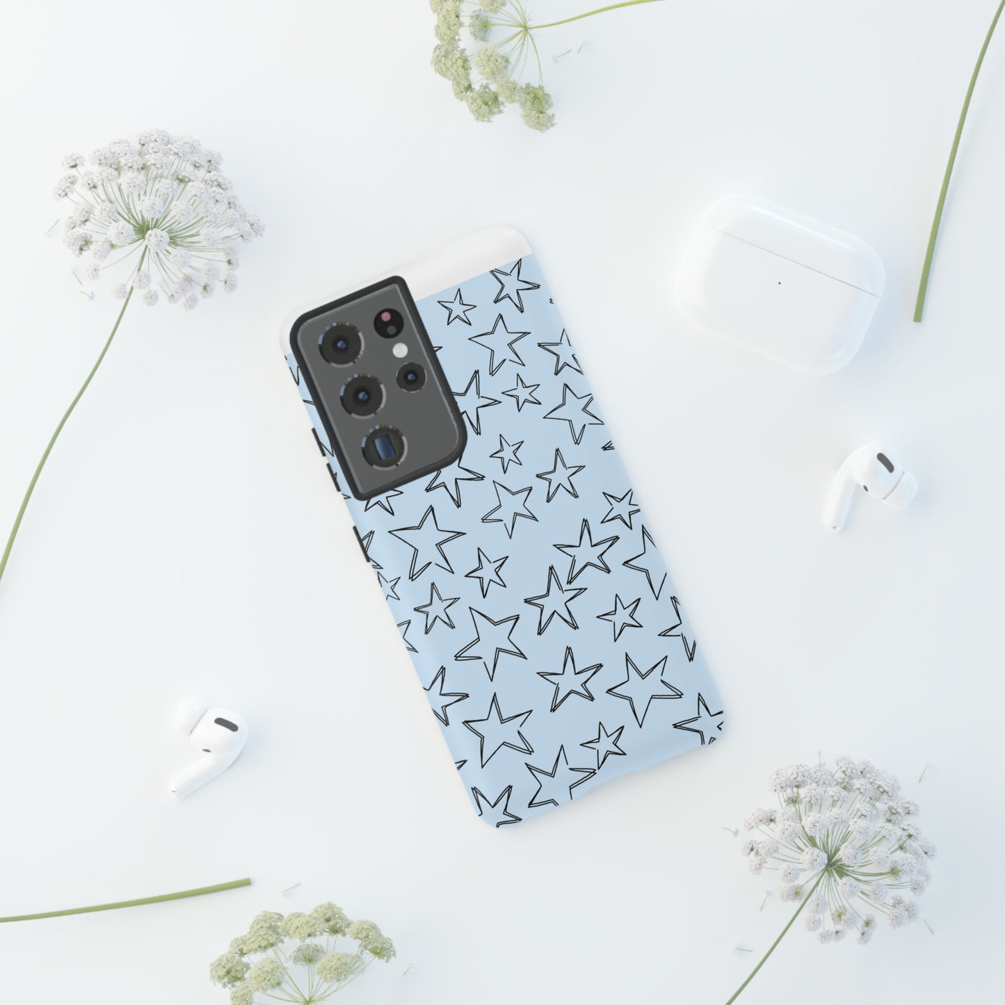 Light Blue Star Case