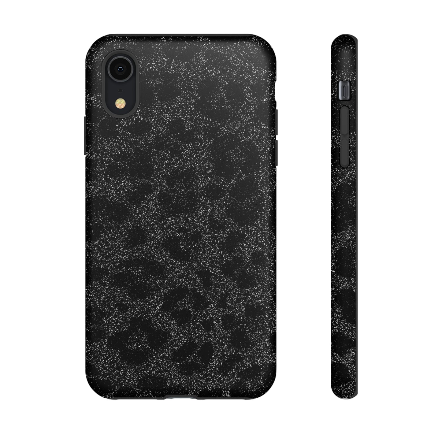 Black Leopard Print Case