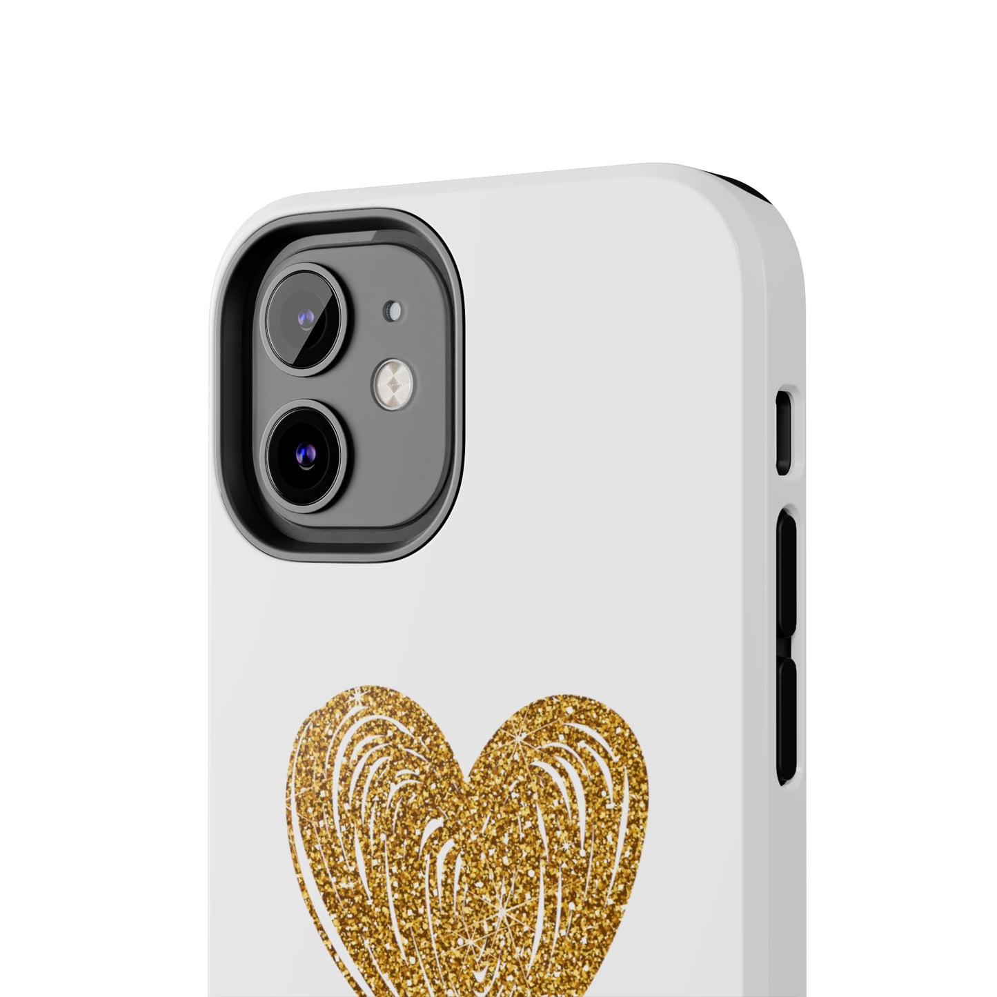 Golden Heart Phone Case