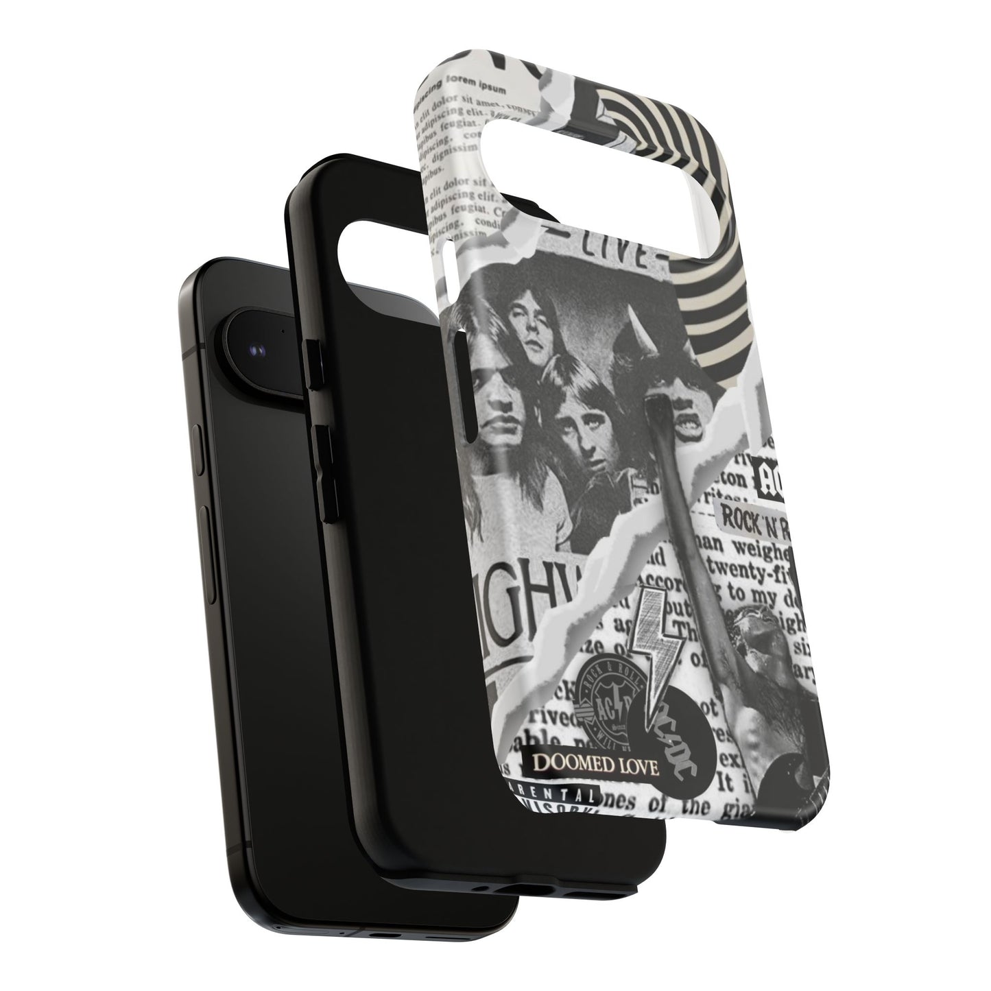 Rock Band Phone Case | Tough Cases, AC/DC Design, Music Lover Gift, Unique Phone Accessory, Birthday Present