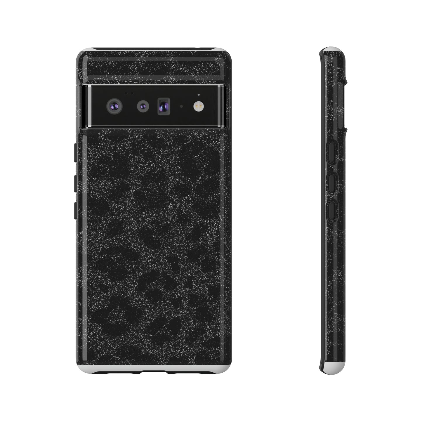 Black Leopard Print Case