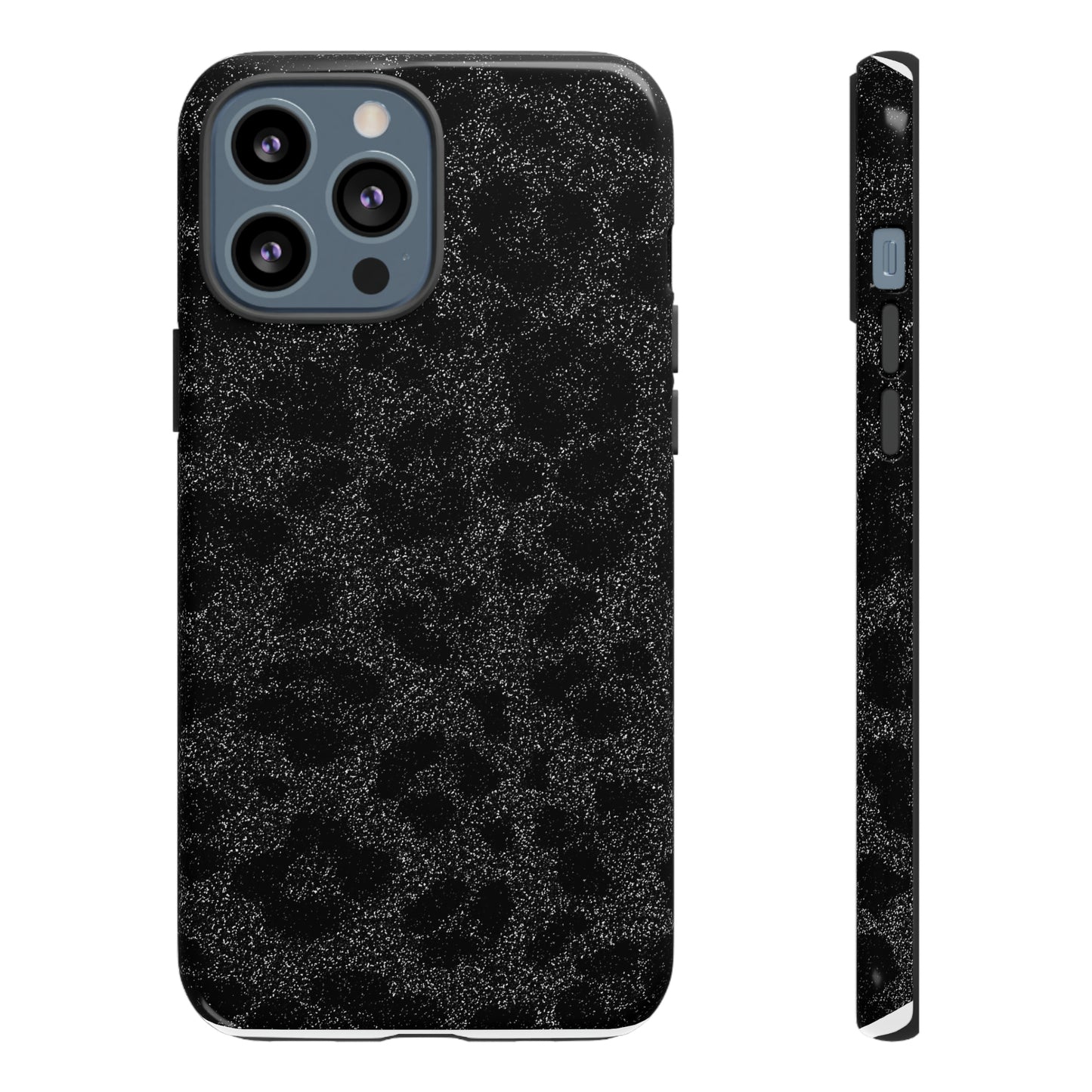 Black Leopard Print Case