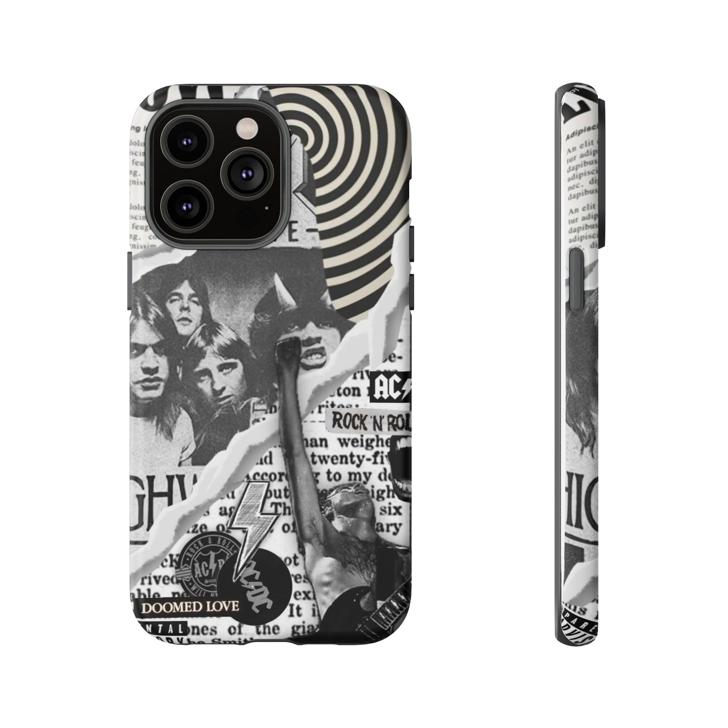 Rock Band Phone Case | Tough Cases, AC/DC Design, Music Lover Gift, Unique Phone Accessory, Birthday Present