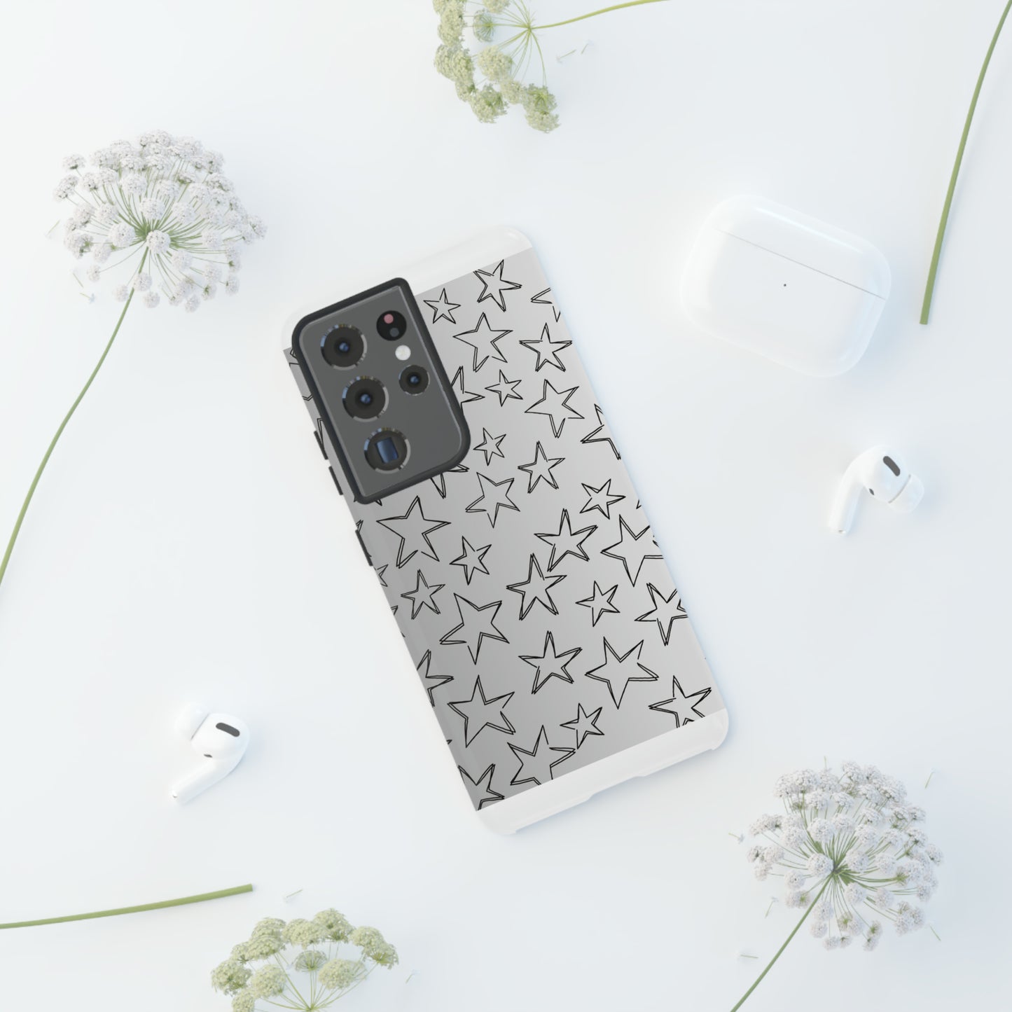 Black to White Fade Star Case