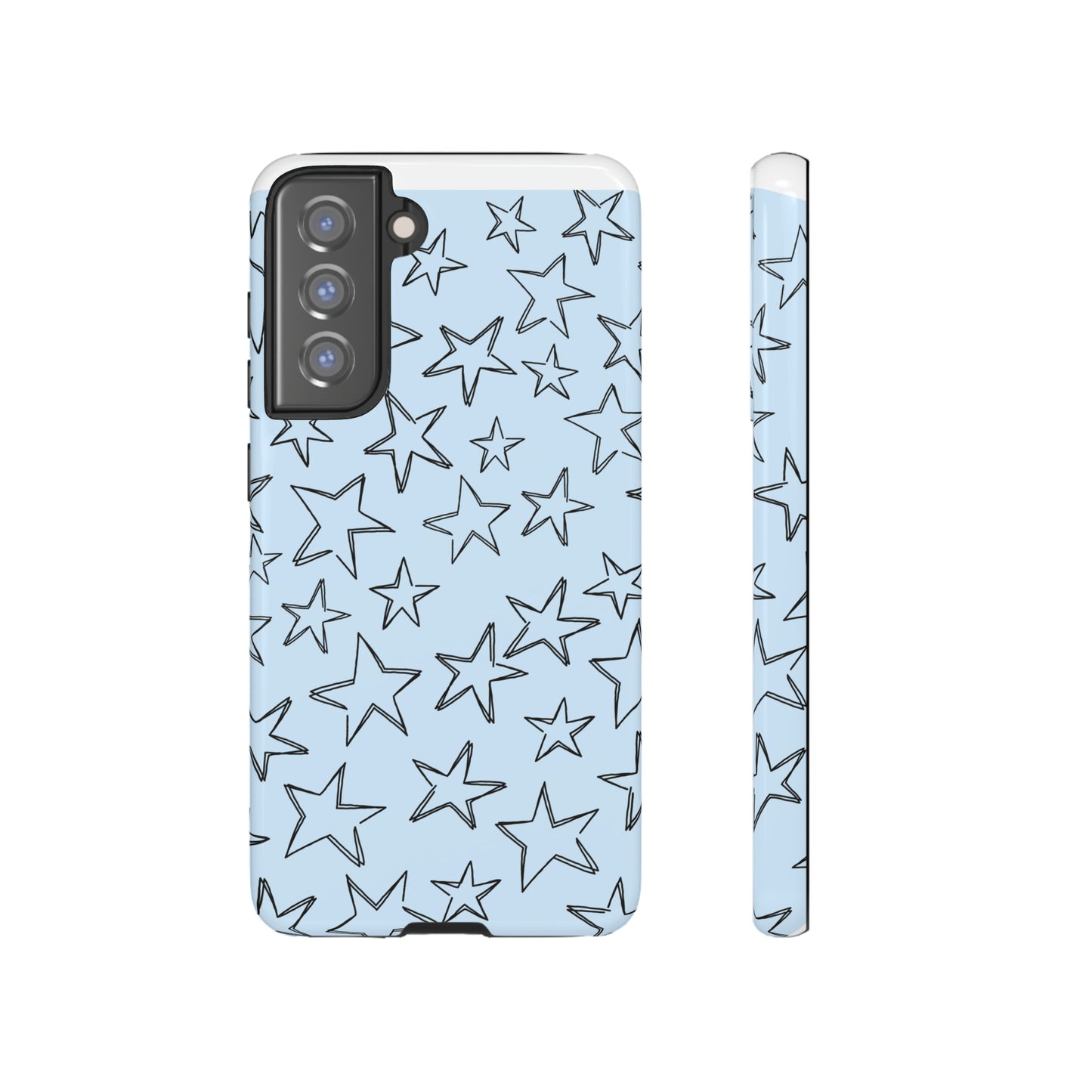 Light Blue Star Case