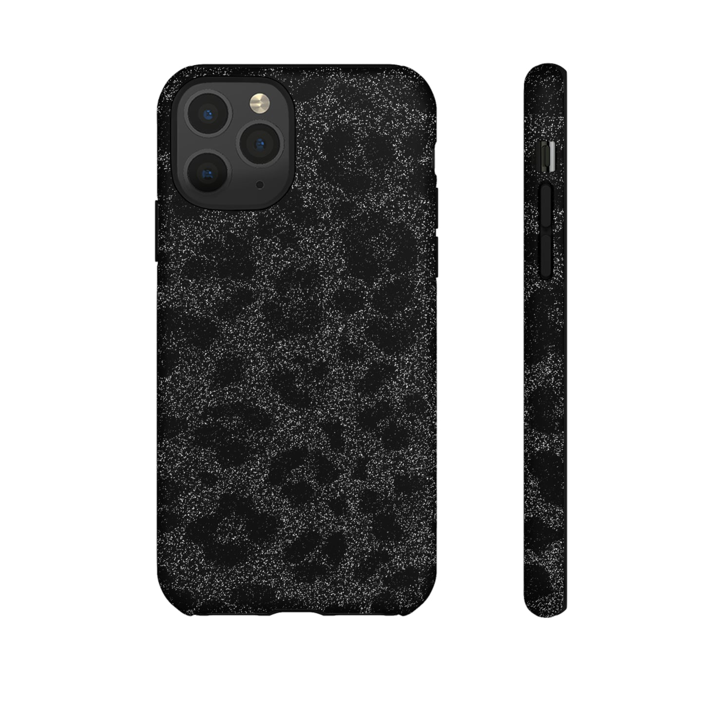 Black Leopard Print Case