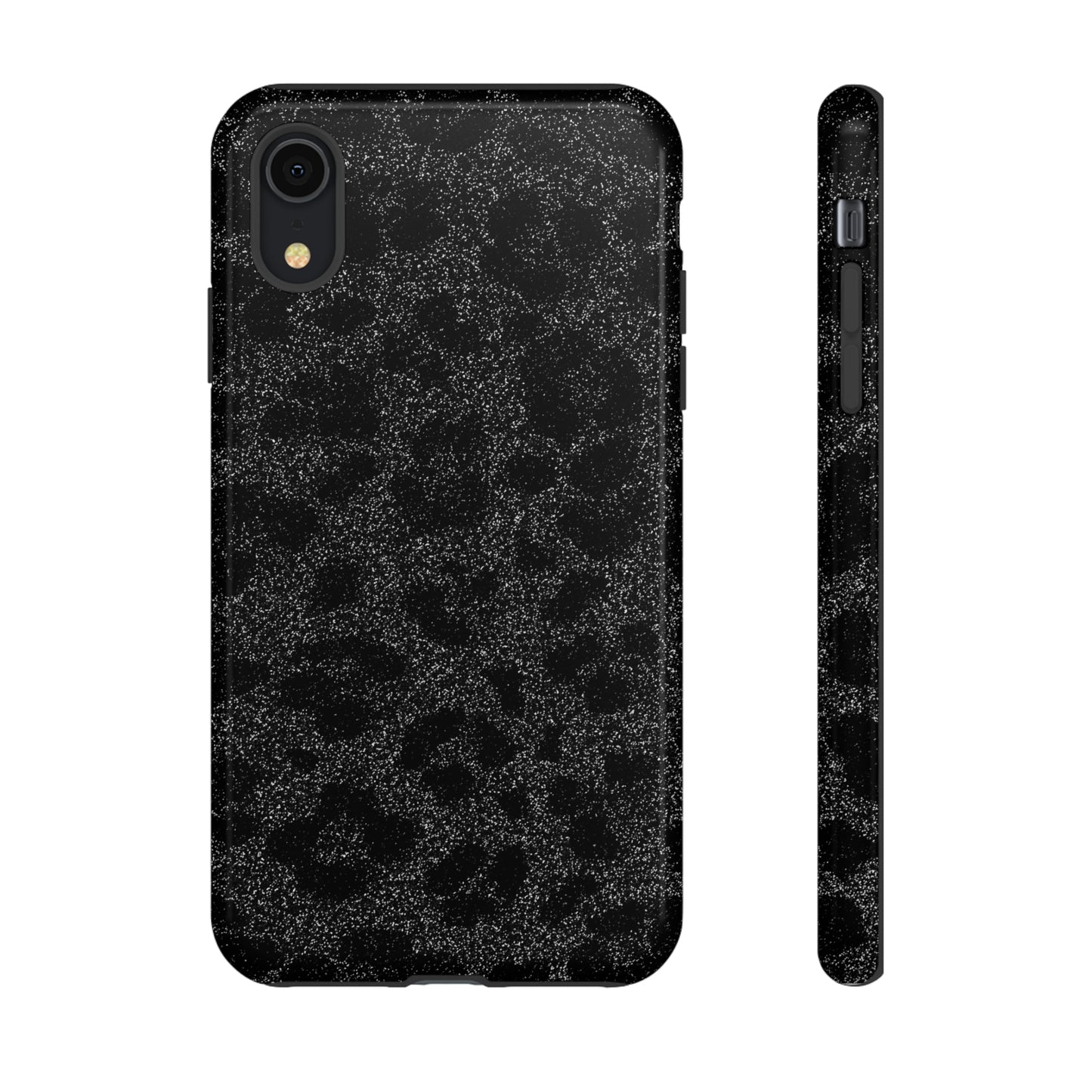 Black Leopard Print Case
