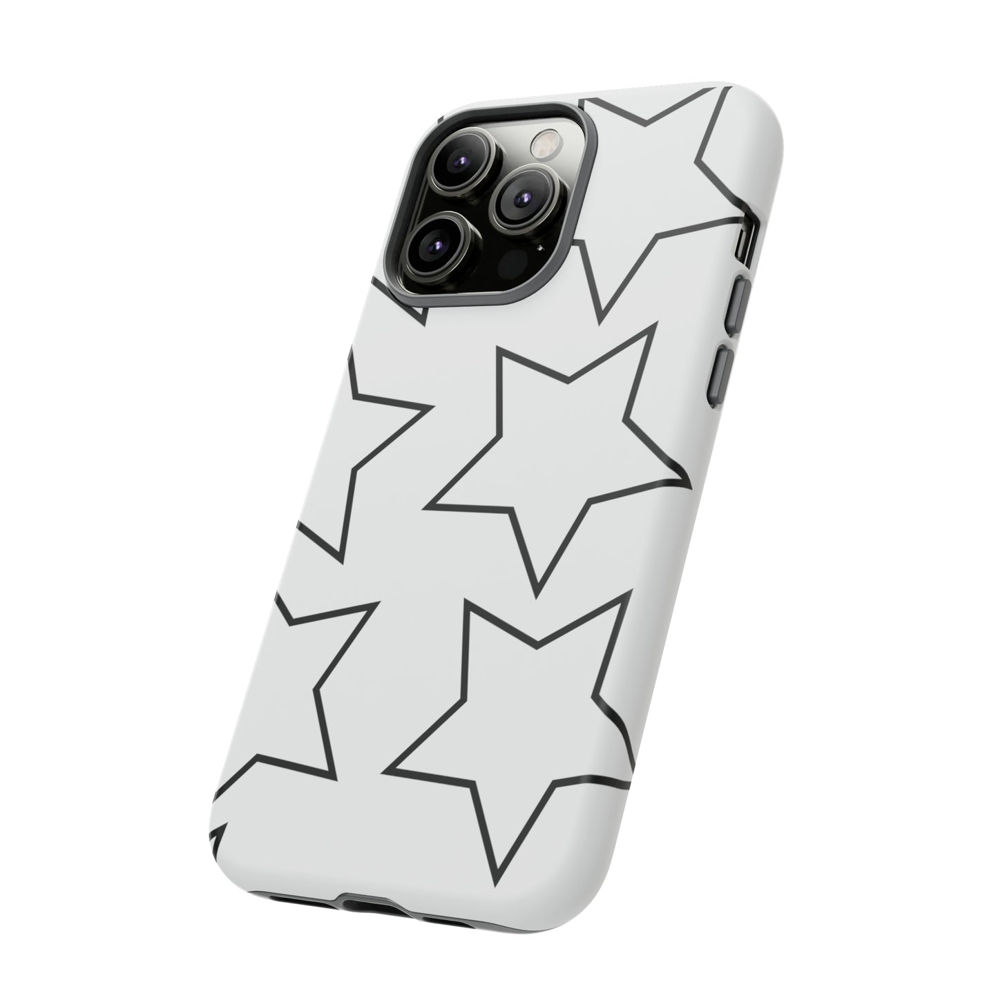 White Big Stars Case