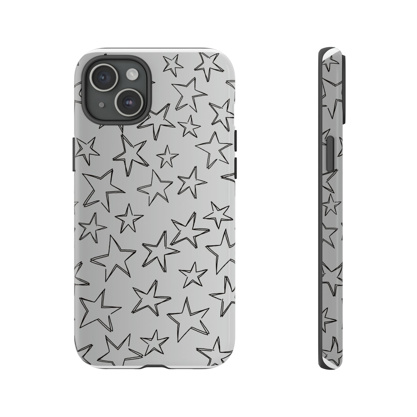 Black to White Fade Star Case