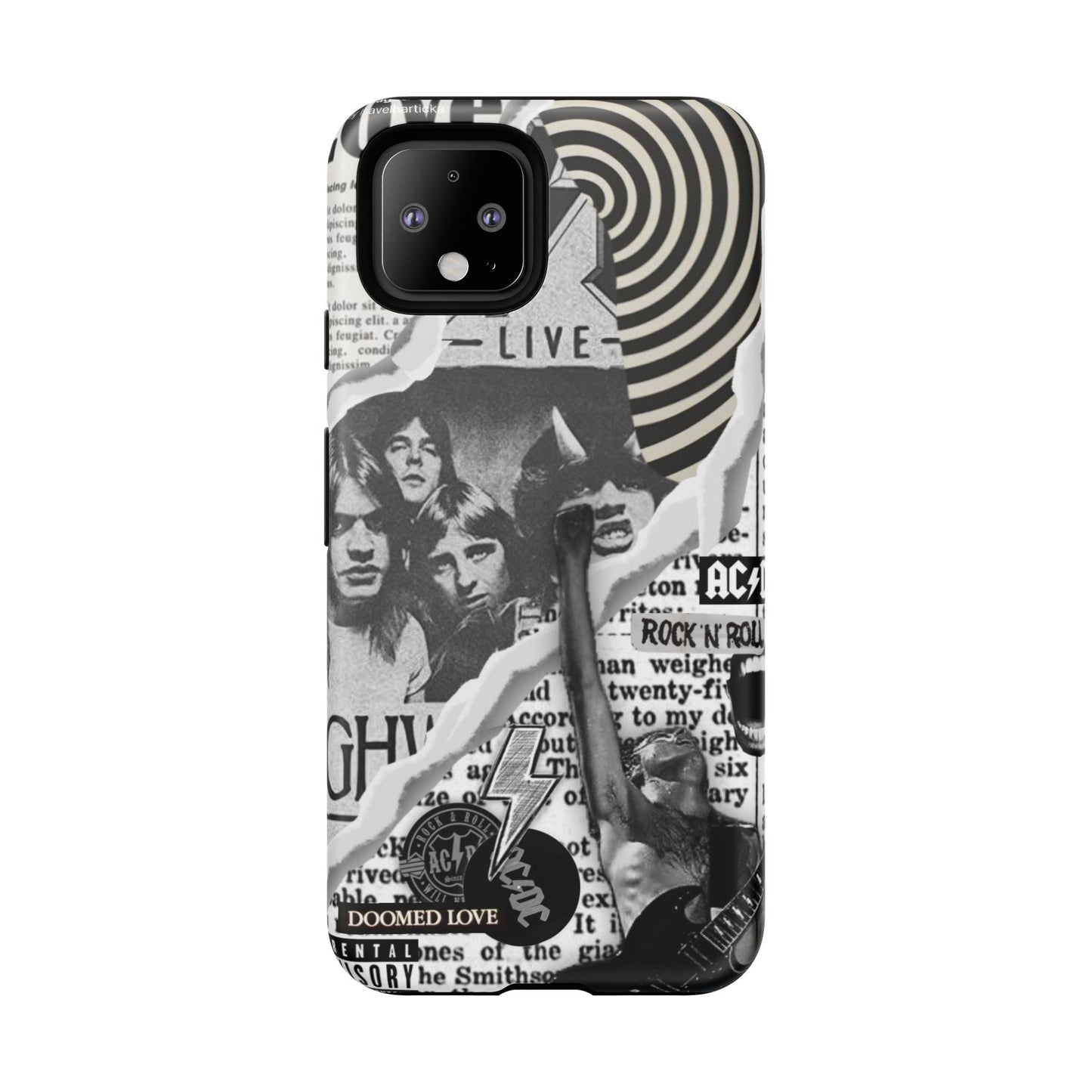 Rock Band Phone Case | Tough Cases, AC/DC Design, Music Lover Gift, Unique Phone Accessory, Birthday Present