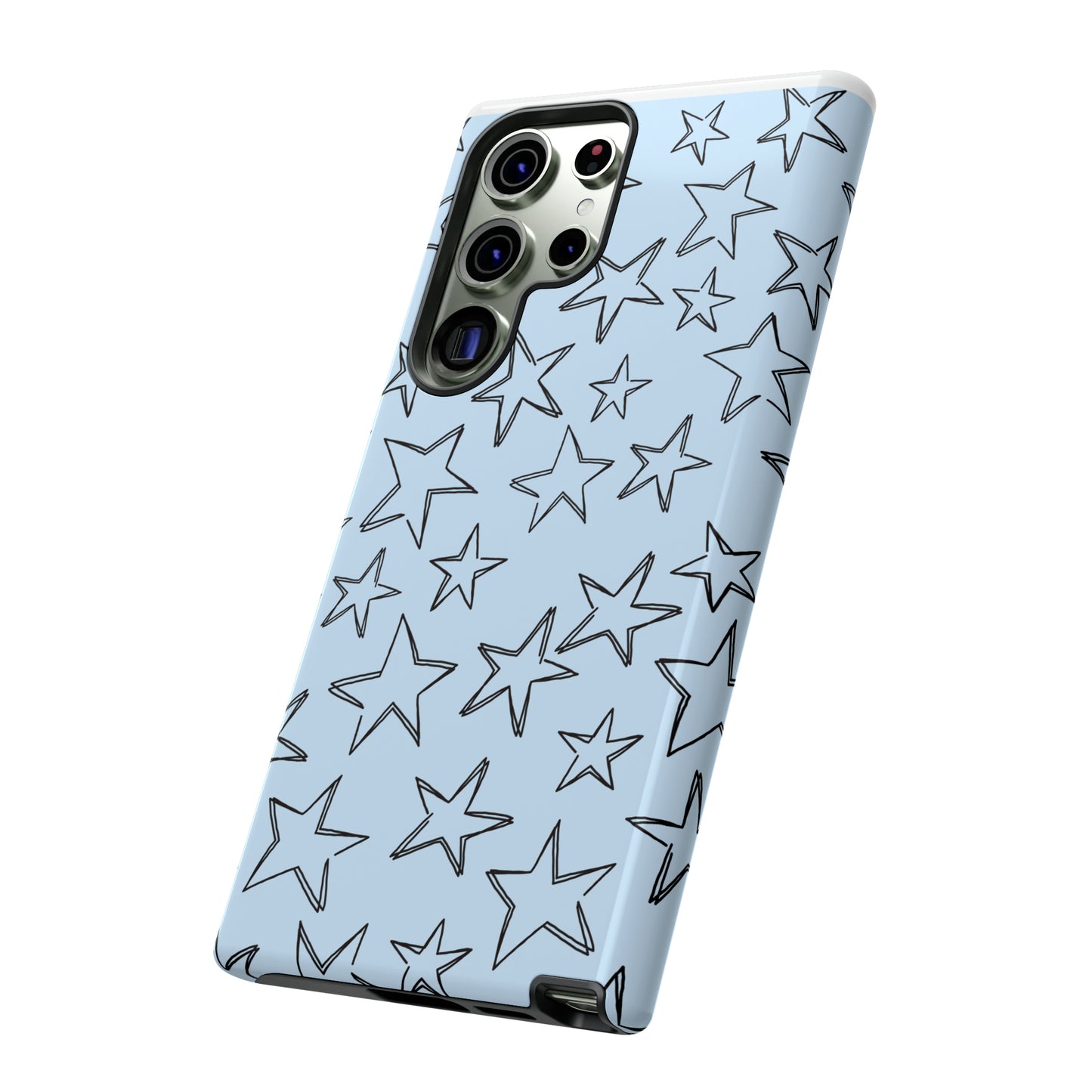 Light Blue Star Case