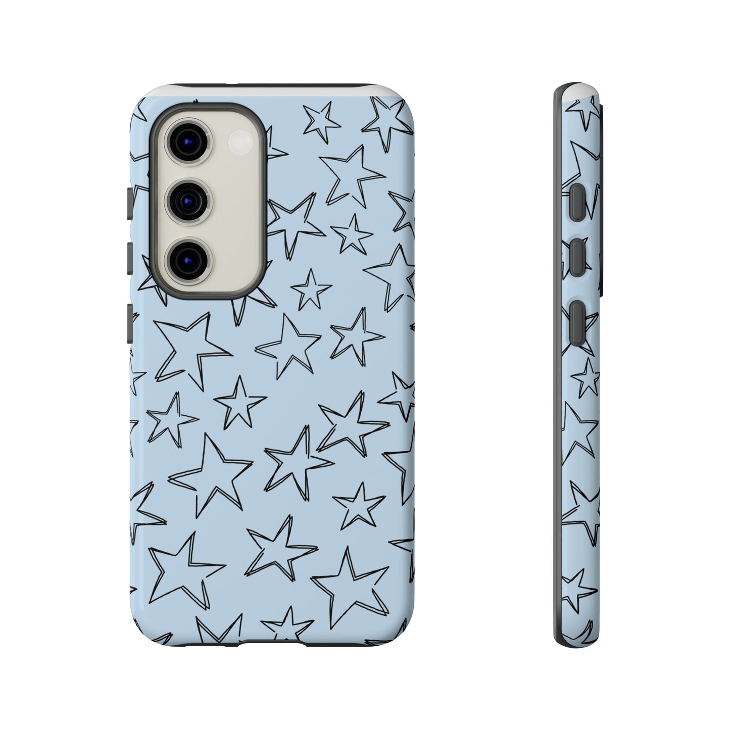 Light Blue Star Case