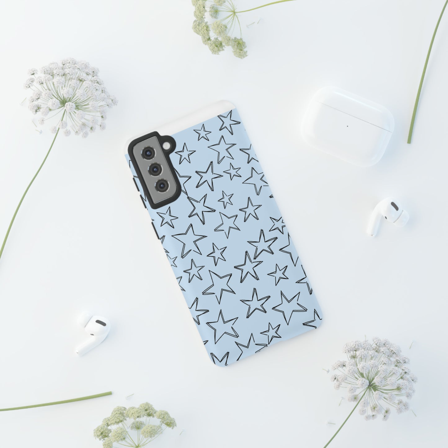Light Blue Star Case