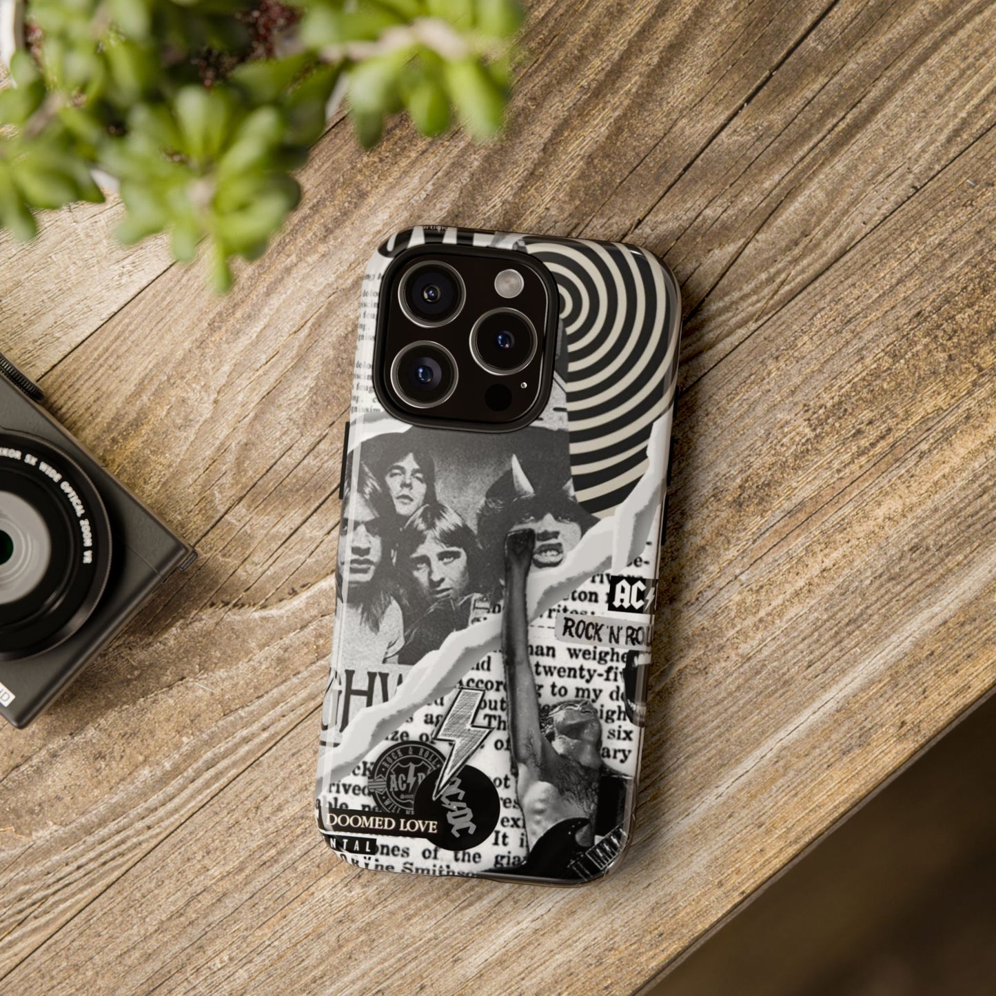 Rock Band Phone Case | Tough Cases, AC/DC Design, Music Lover Gift, Unique Phone Accessory, Birthday Present
