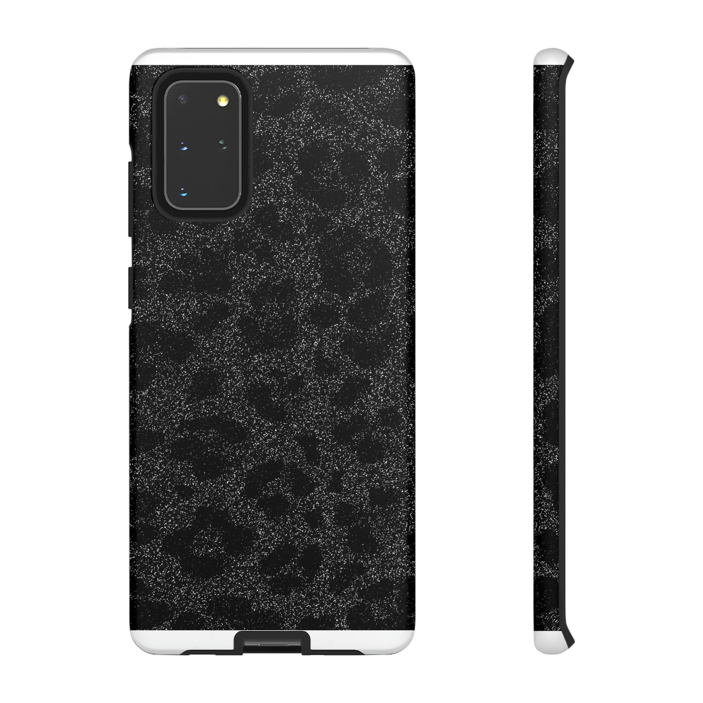Black Leopard Print Case