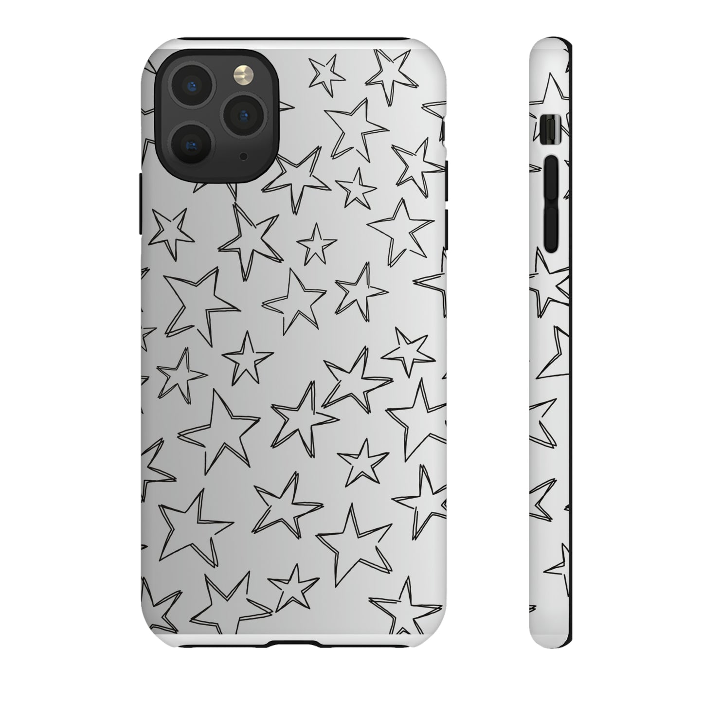Black to White Fade Star Case