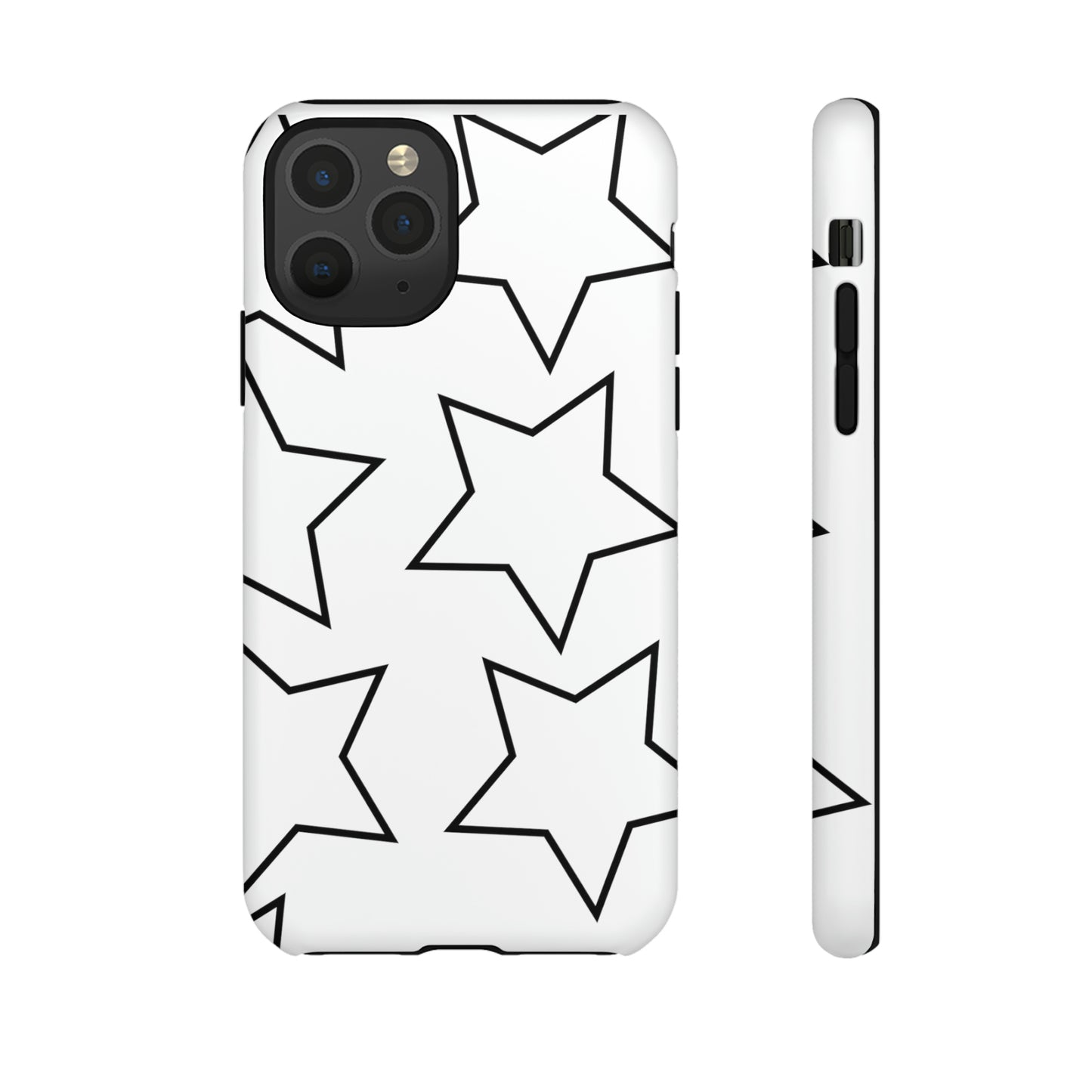 White Big Stars Case