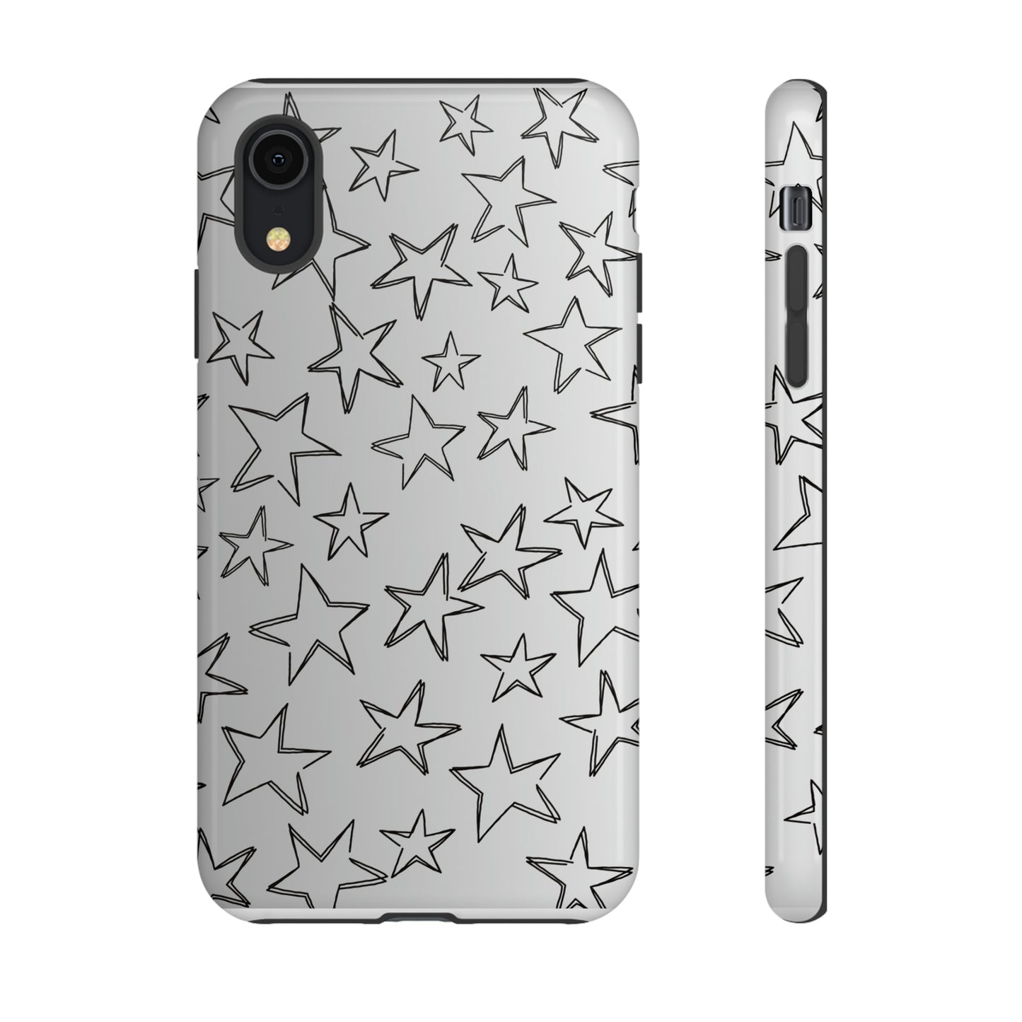 Black to White Fade Star Case
